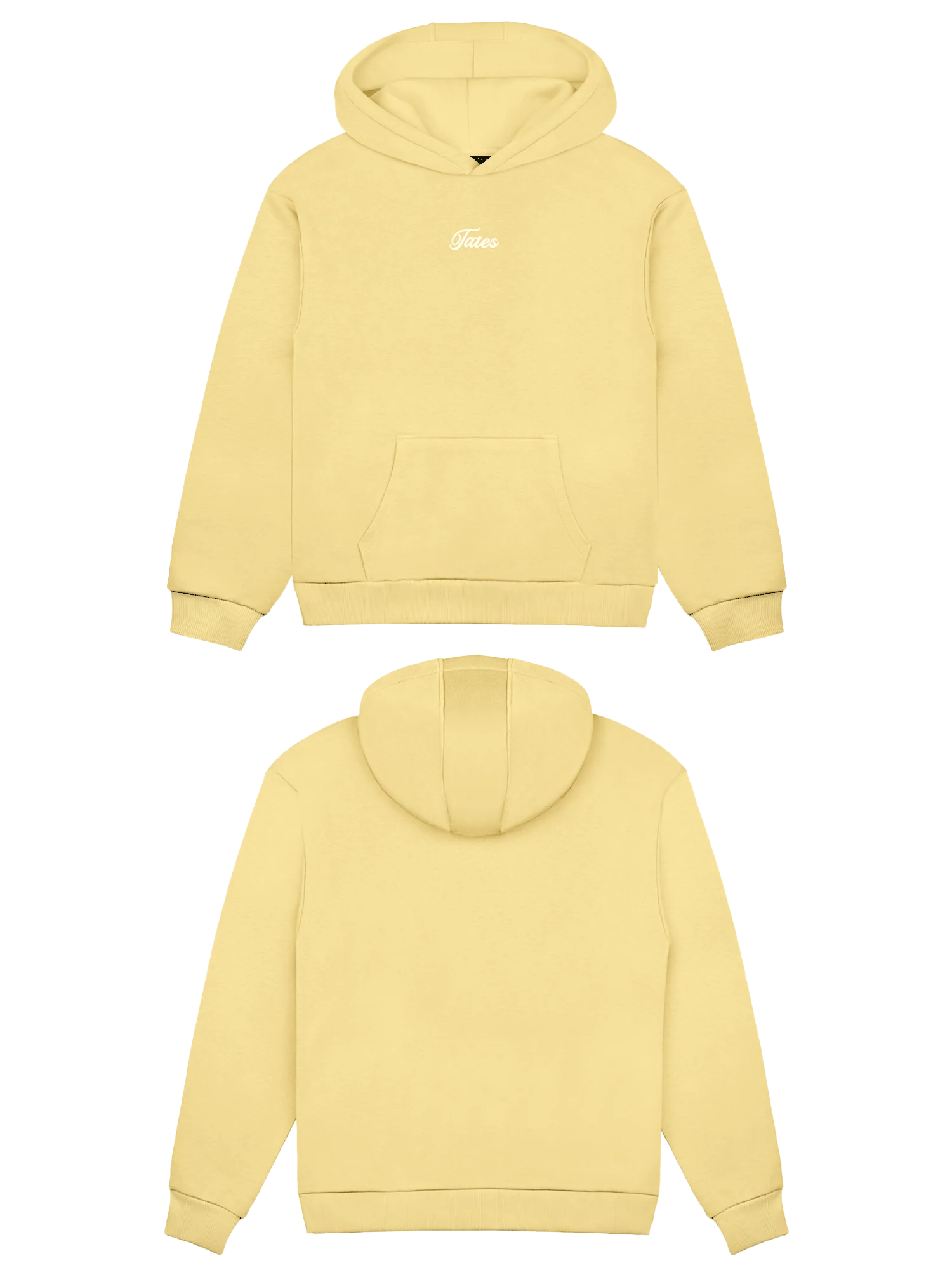Basic (Build your own) Light Regular Waistband Hoodie – Butter Yellow