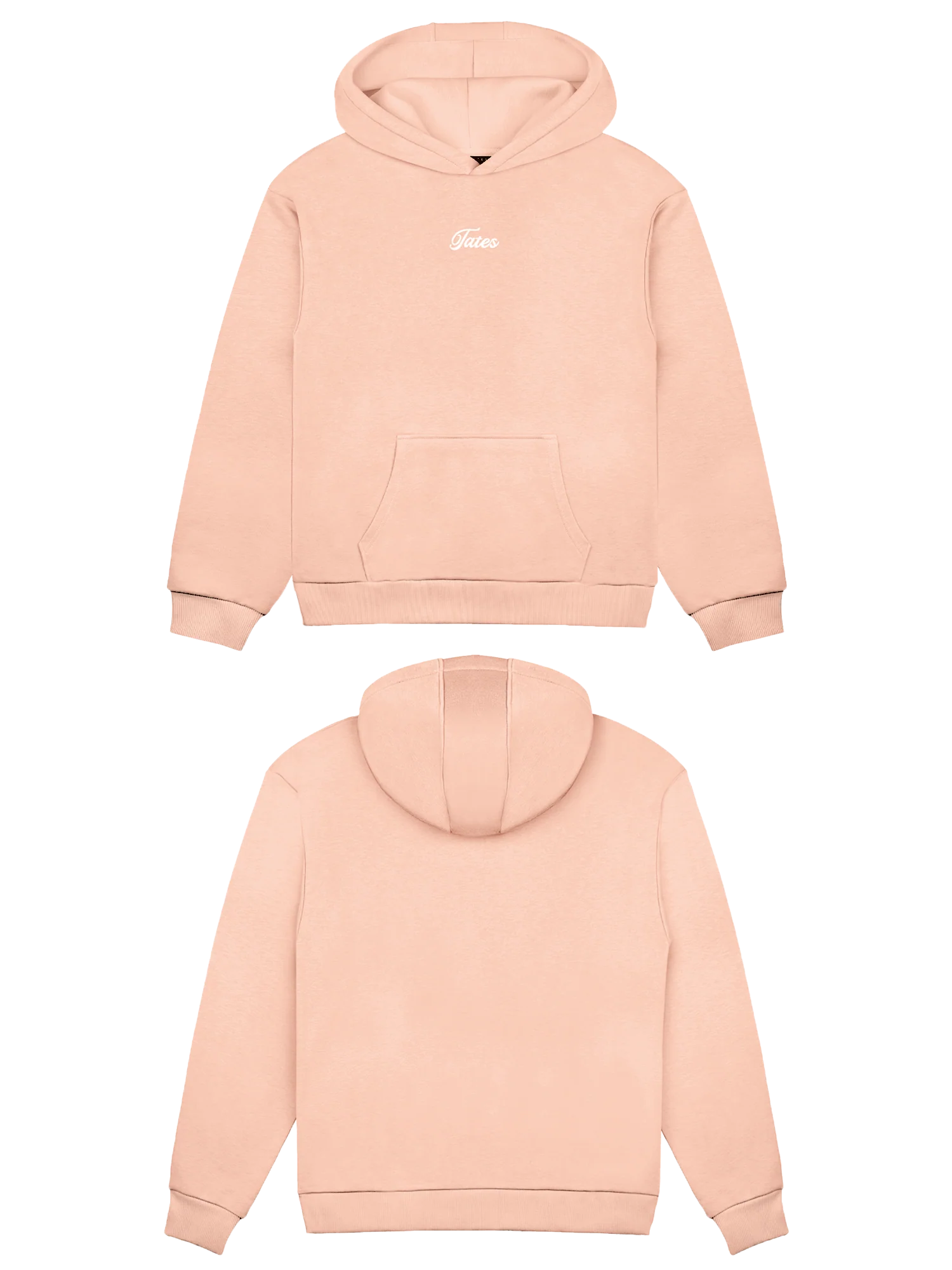 Basic (Build your own) Light Regular Waistband Hoodie – Peach