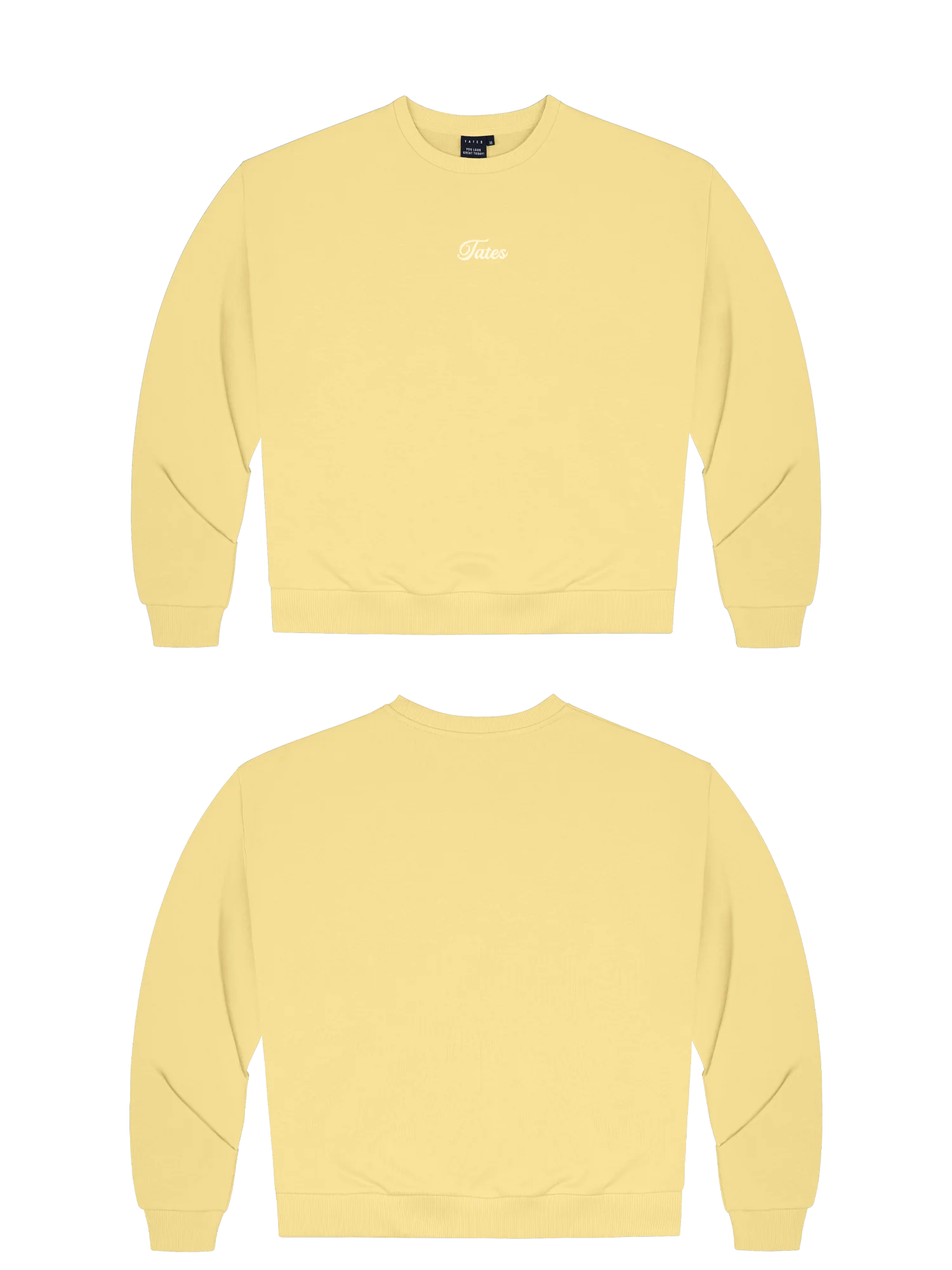 Basic (Build your own) Light Sweater – Butter Yellow