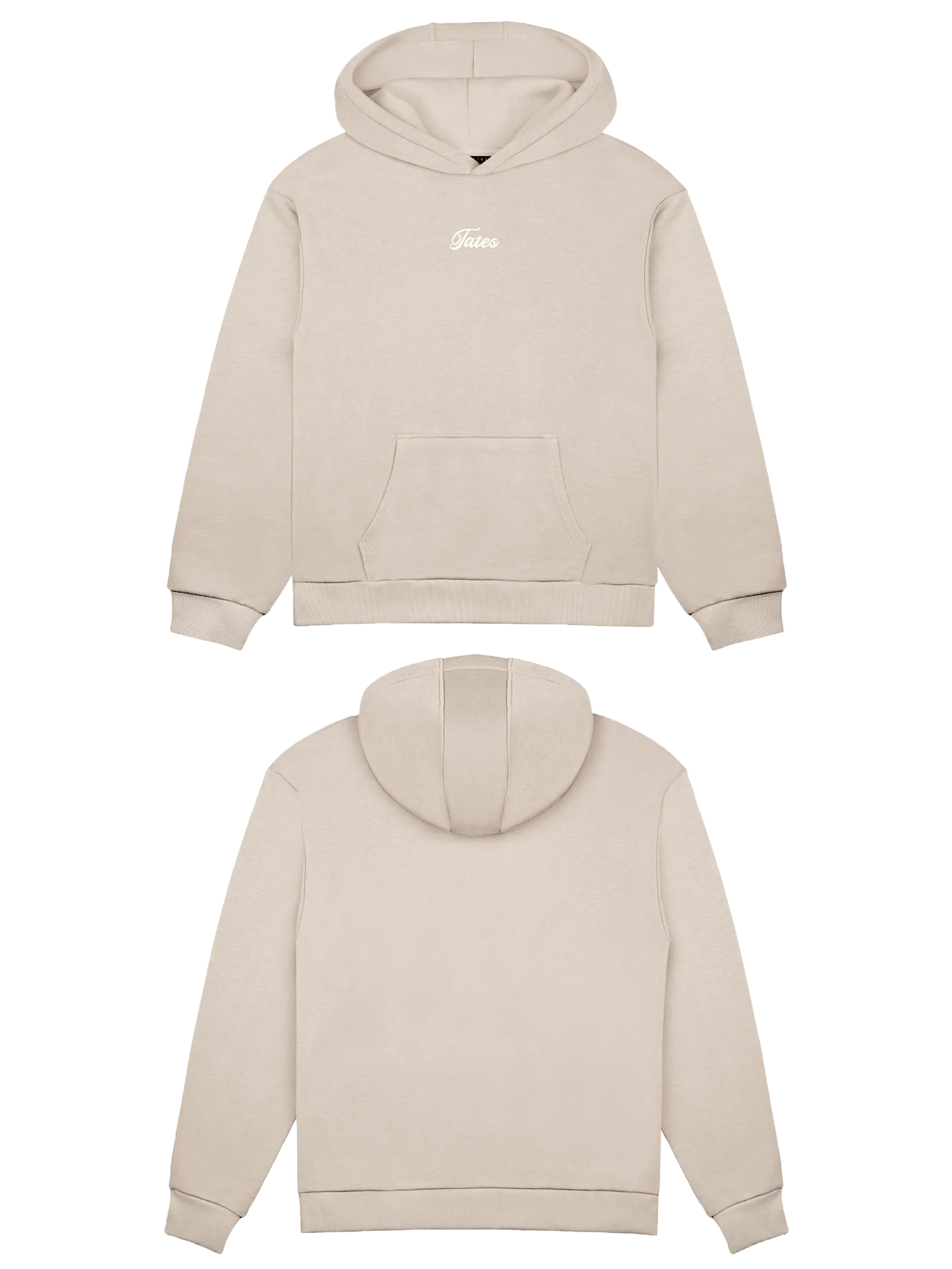 Basic (Build your own) Light Wide Waistband Hoodie – Beige