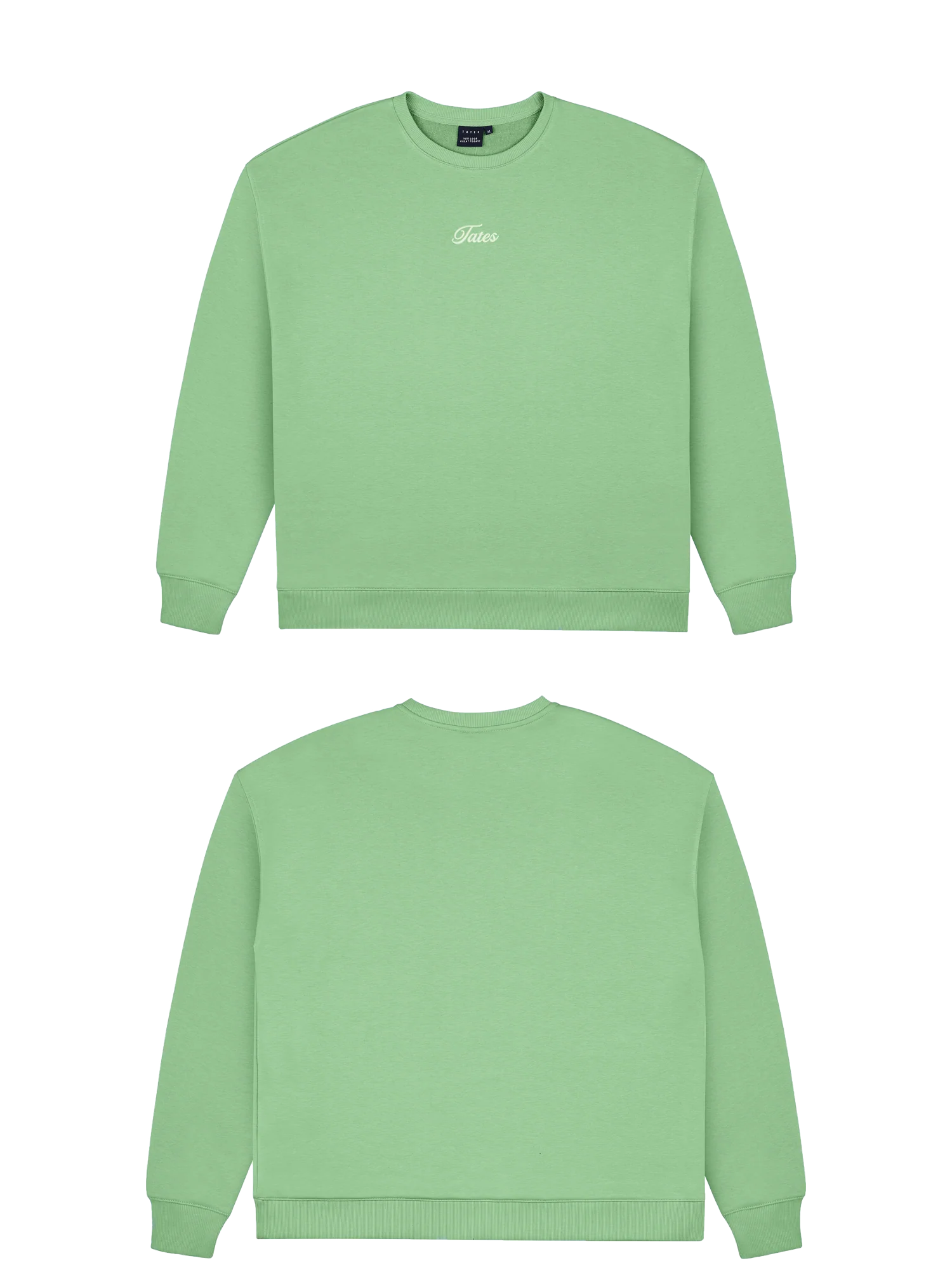 Basic (Build your own) Light Wide Waistband Sweater – Matcha