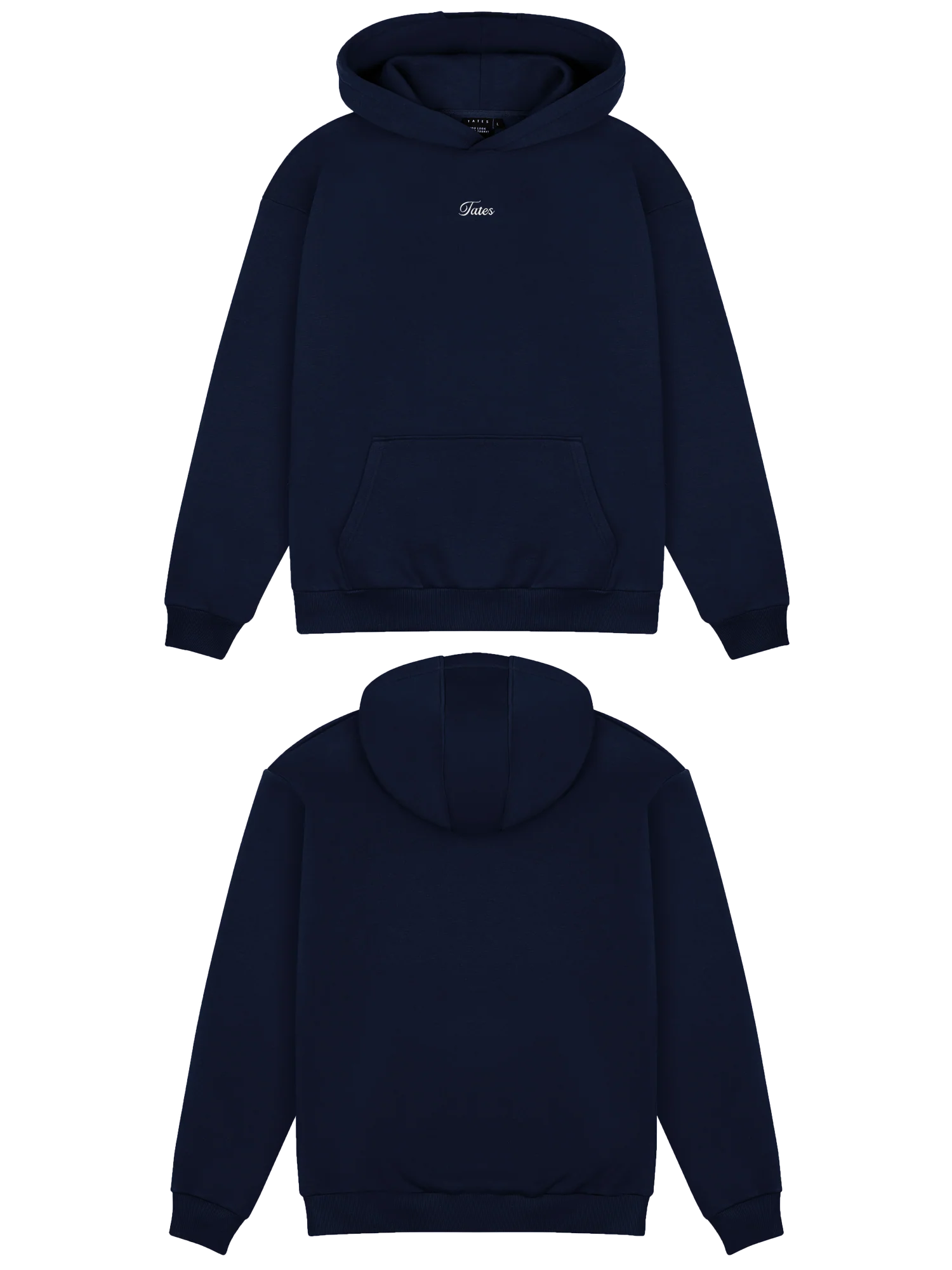 Basic (Build your own) Regular Waistband Hoodie 2.0 – Midnight Blue
