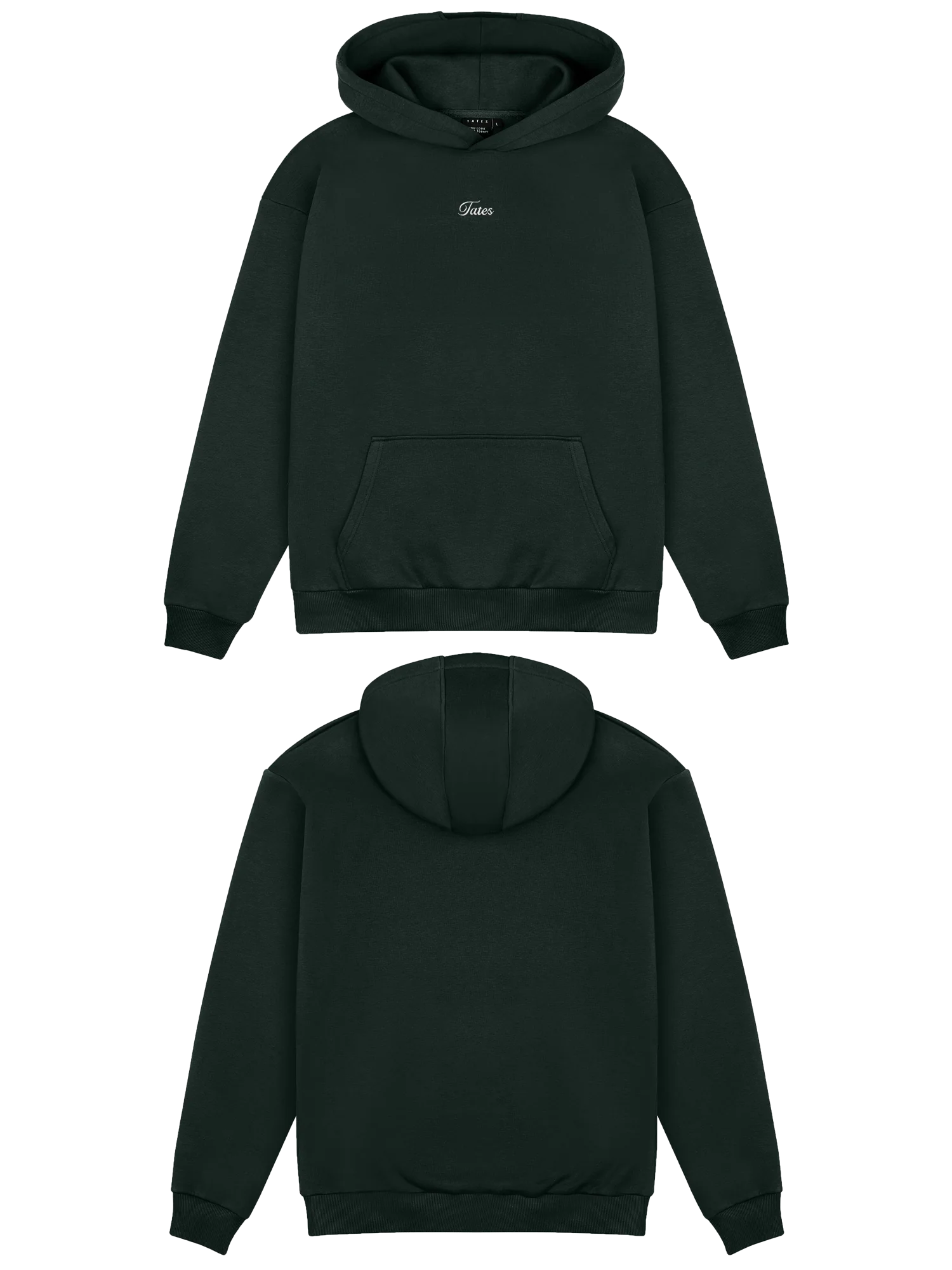 Basic (Build your own) Regular Waistband Hoodie 2.0 – Pine Green