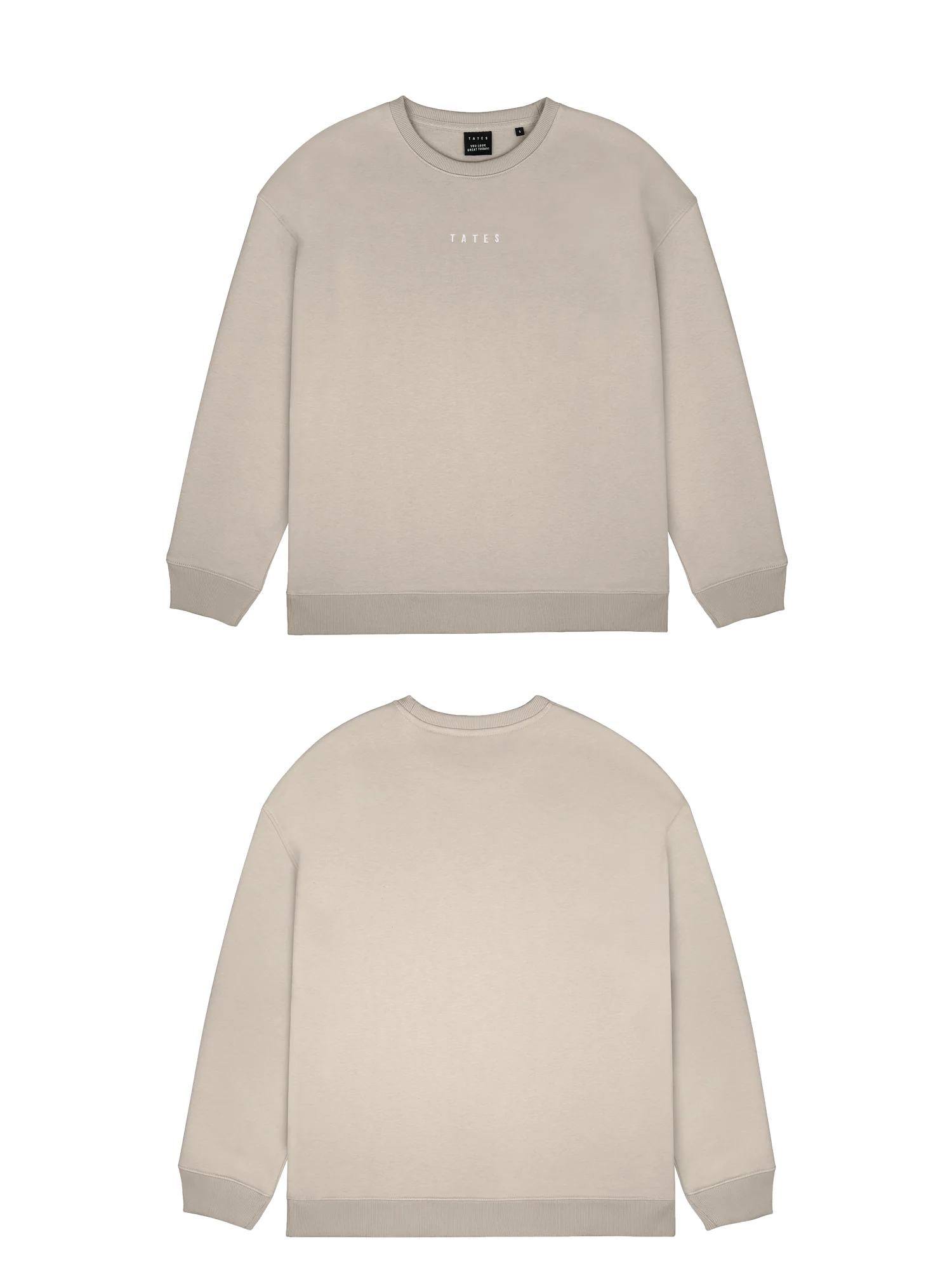 Basic (Build your own) Sweater Wide Waistband 2.0 – Beige