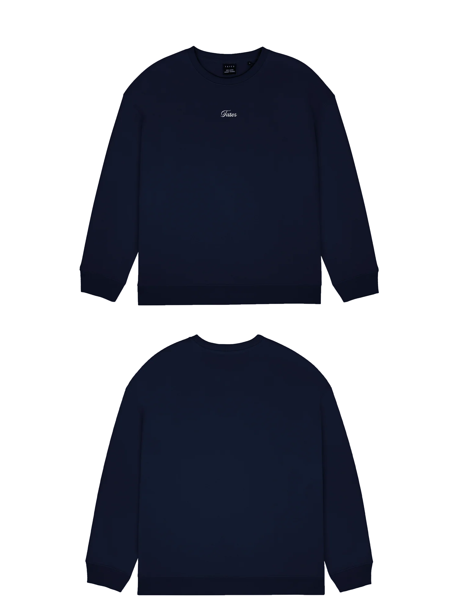 Basic (Build your own) Sweater Wide Waistband 2.0 – Midnight Blue