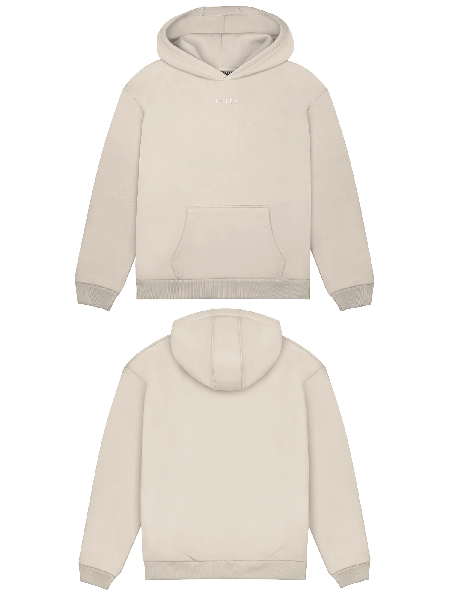 Basic (Build your own) Wide Waistband Hoodie 2.0 – Beige