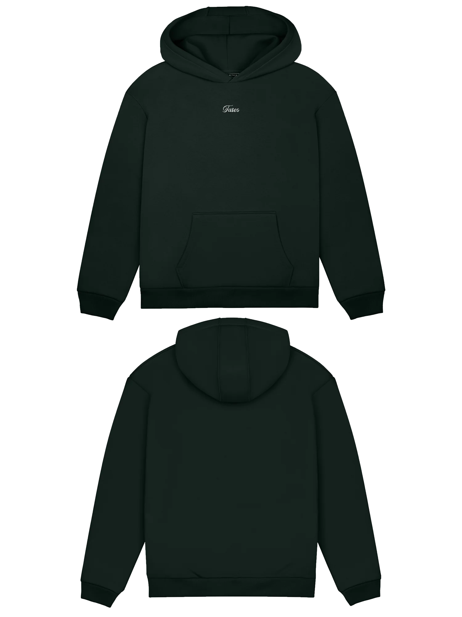 Basic (Build your own) Wide Waistband Hoodie 2.0 – Pine Green