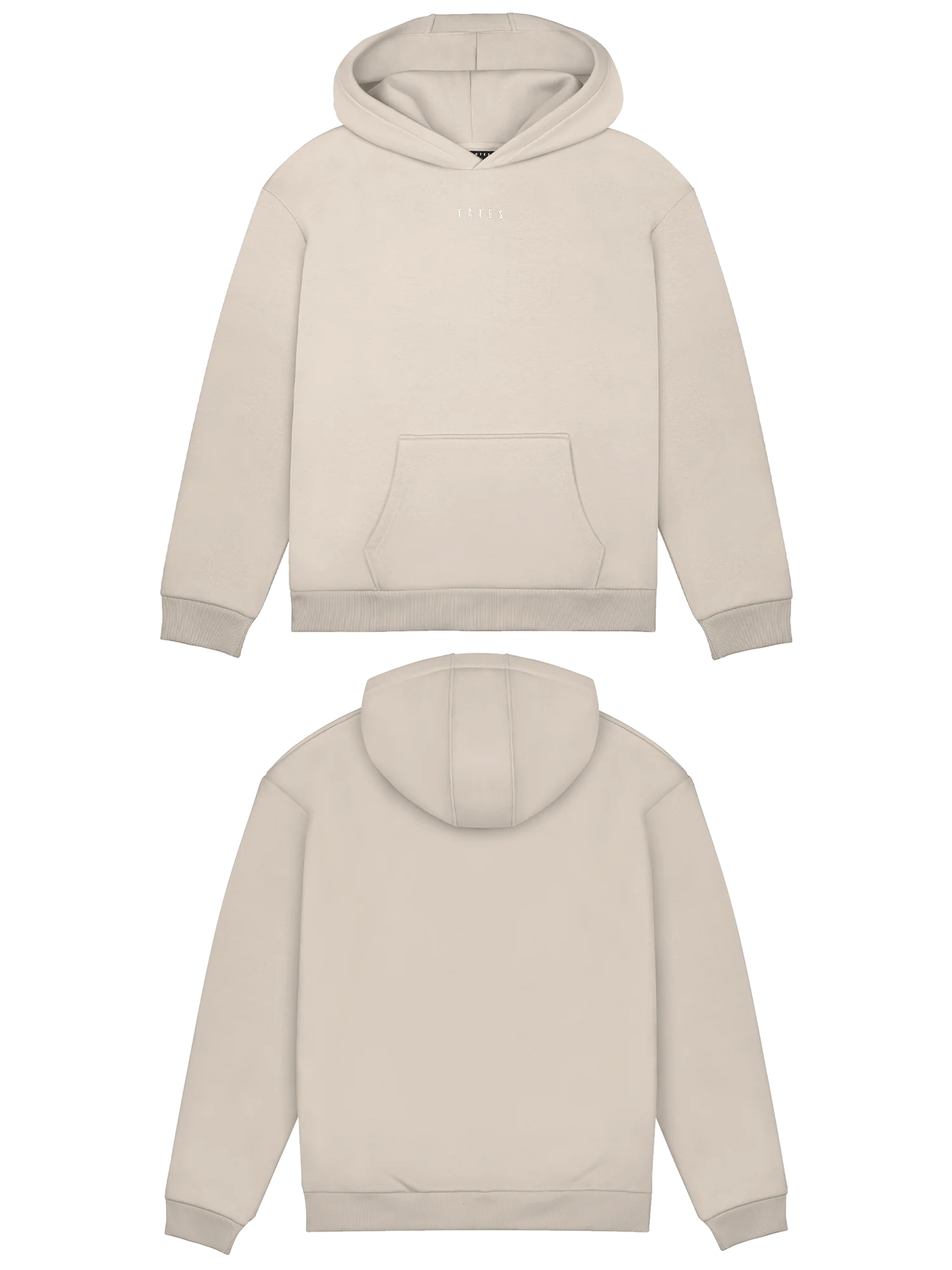 Basic (Build your own) Wide Waistband Hoodie – Beige