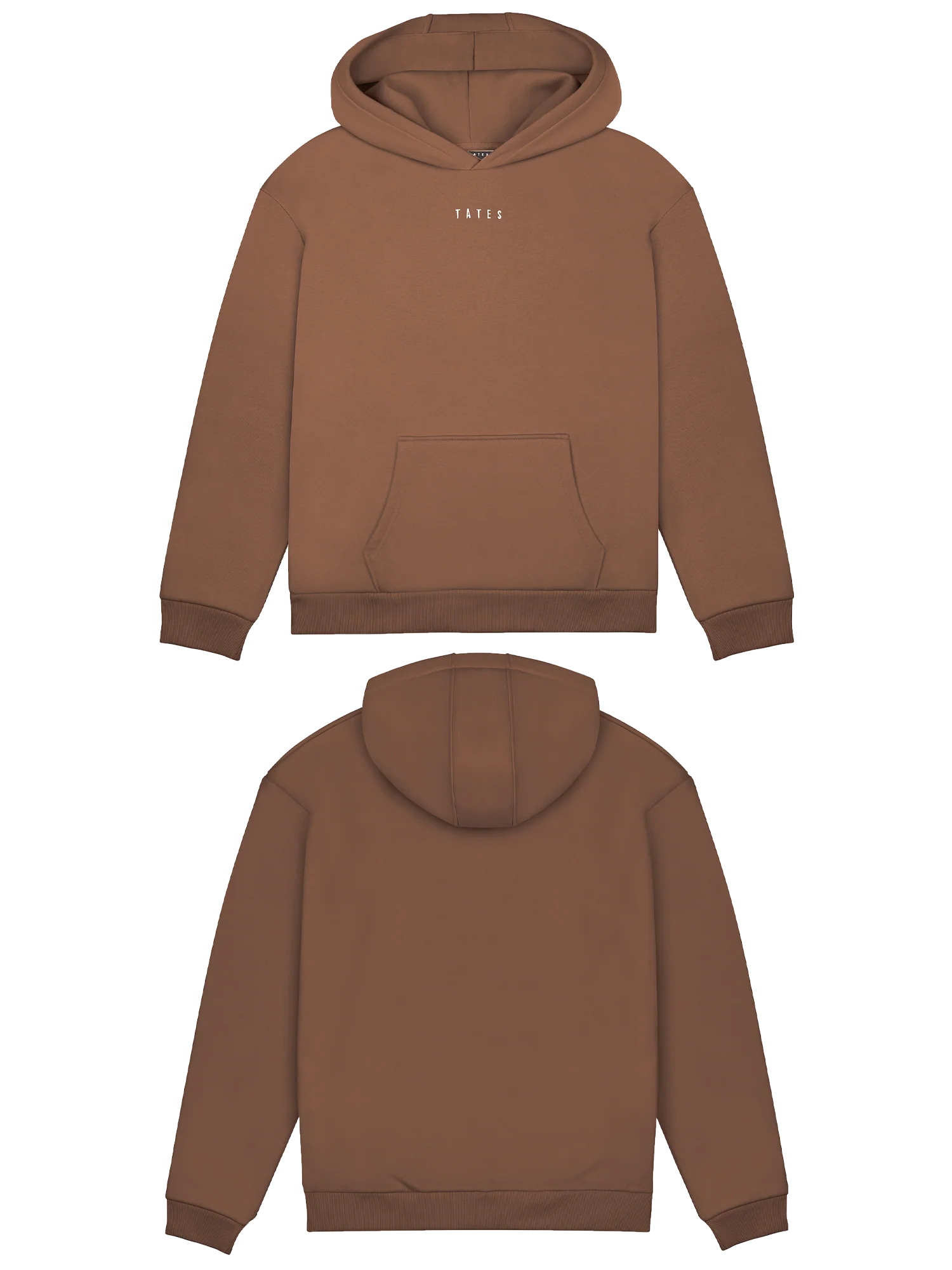 Basic (Build your own) Wide Waistband Hoodie – Chocolate
