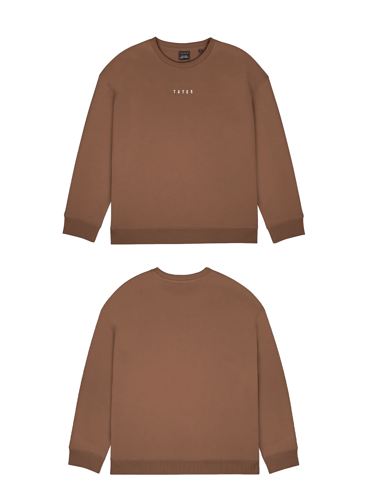 Basic (Build your own) Wide Waistband Sweater – Chocolate