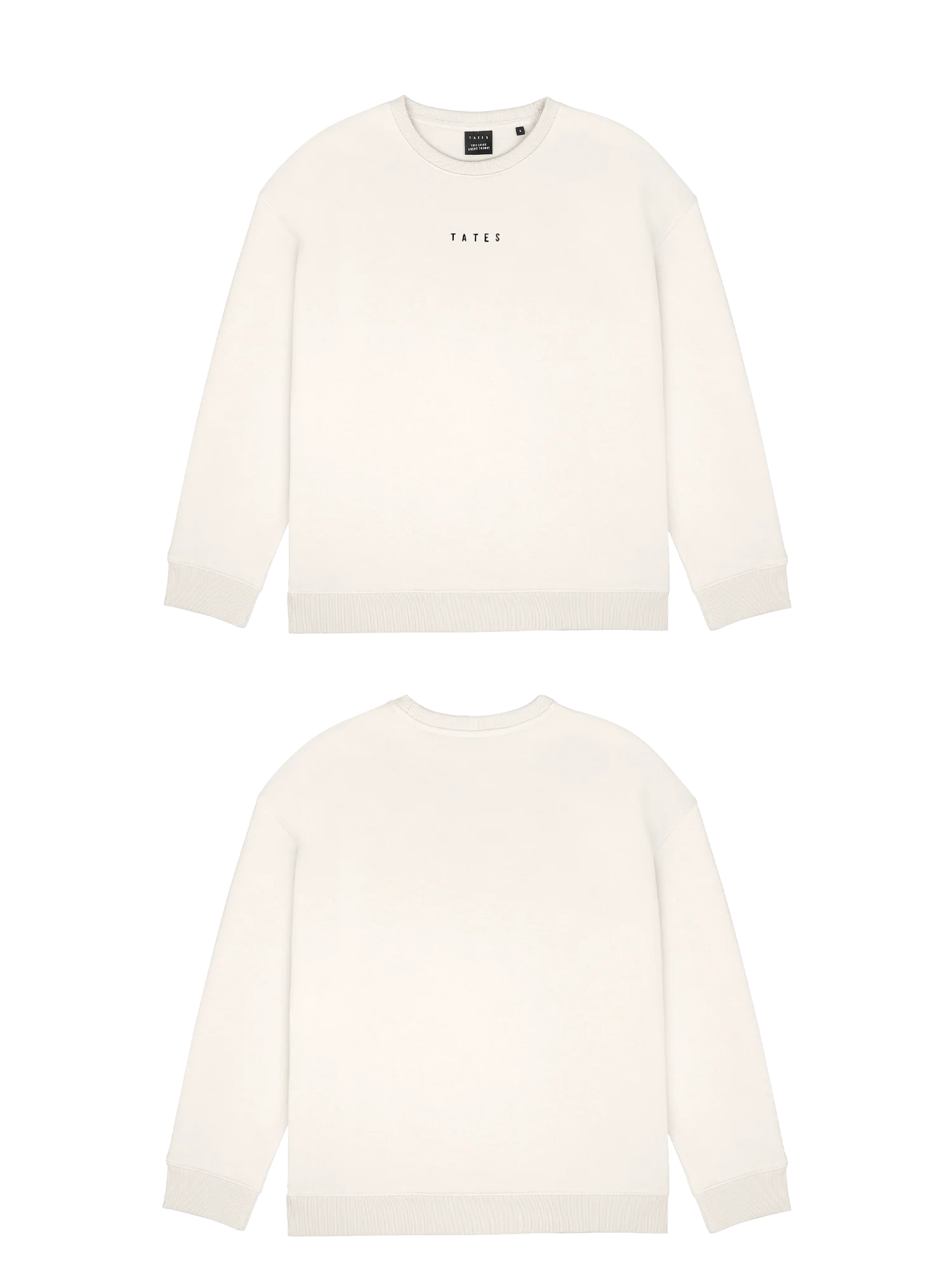 Basic (Build your own) Wide Waistband Sweater – Off white