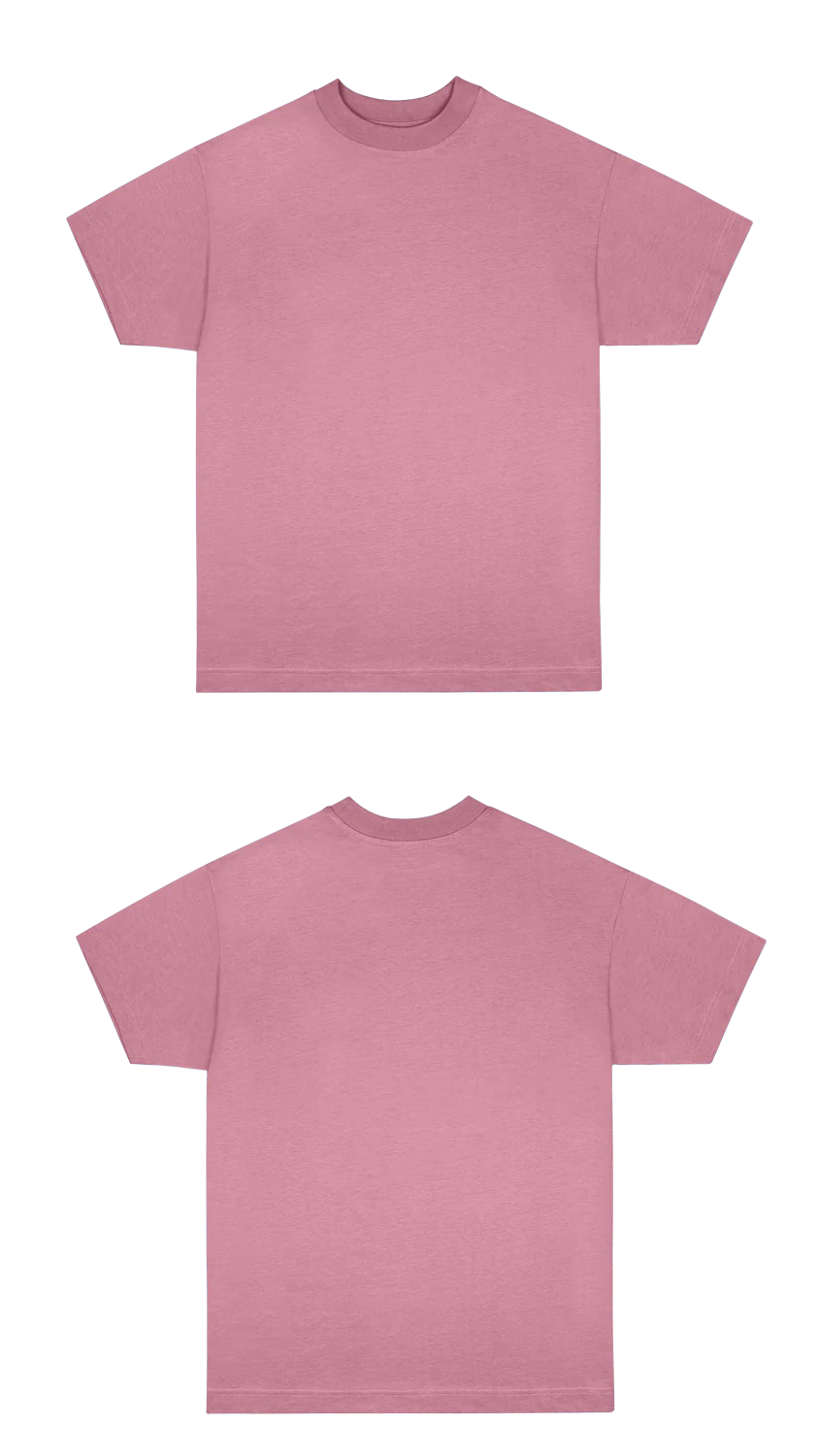 Basic (Build your own) Oversized T-Shirt 2.0 – Rouge