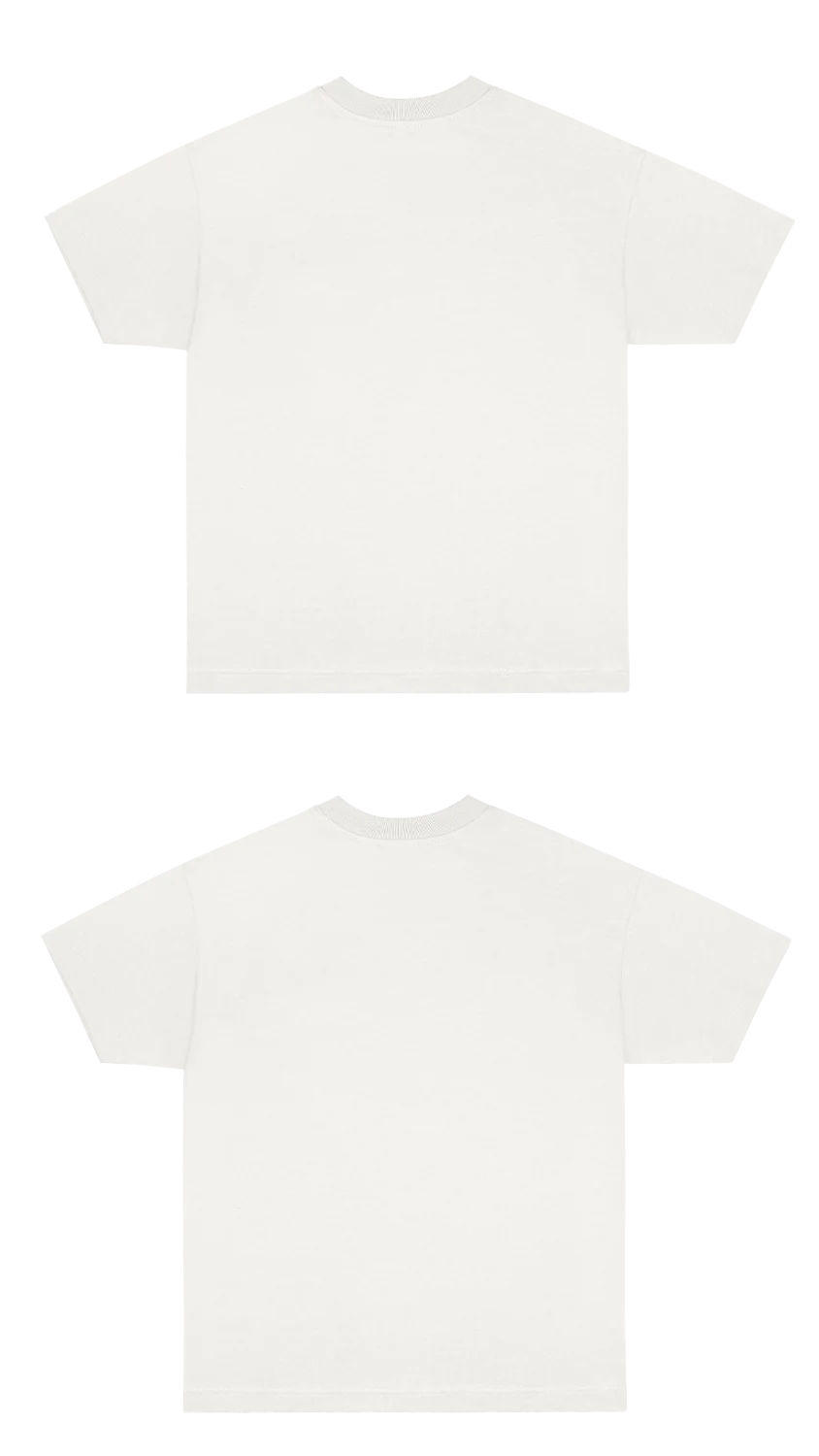 Basic (Build your own) Oversized T-Shirt 3.0 – Off white