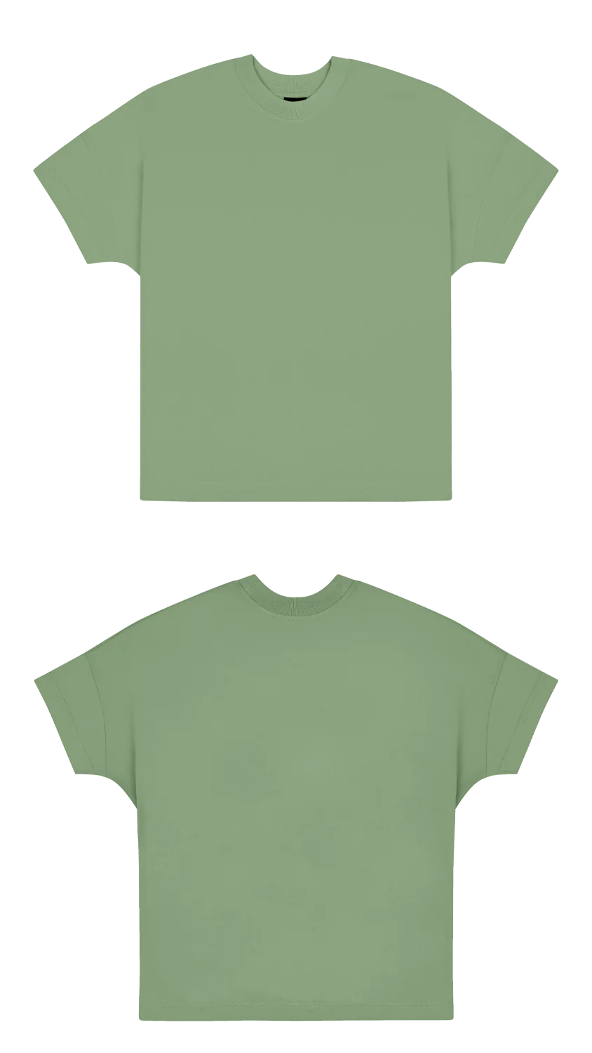Basic (Build your own) Soft Touch T-Shirt – Matcha