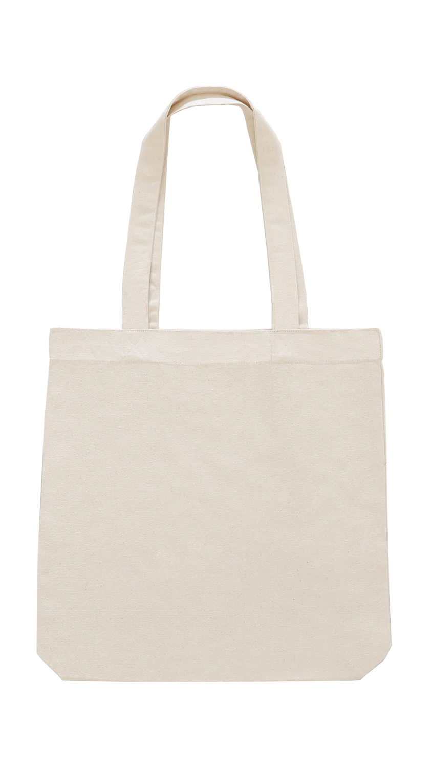Basic (Build your own) Tote bag – Natural Raw