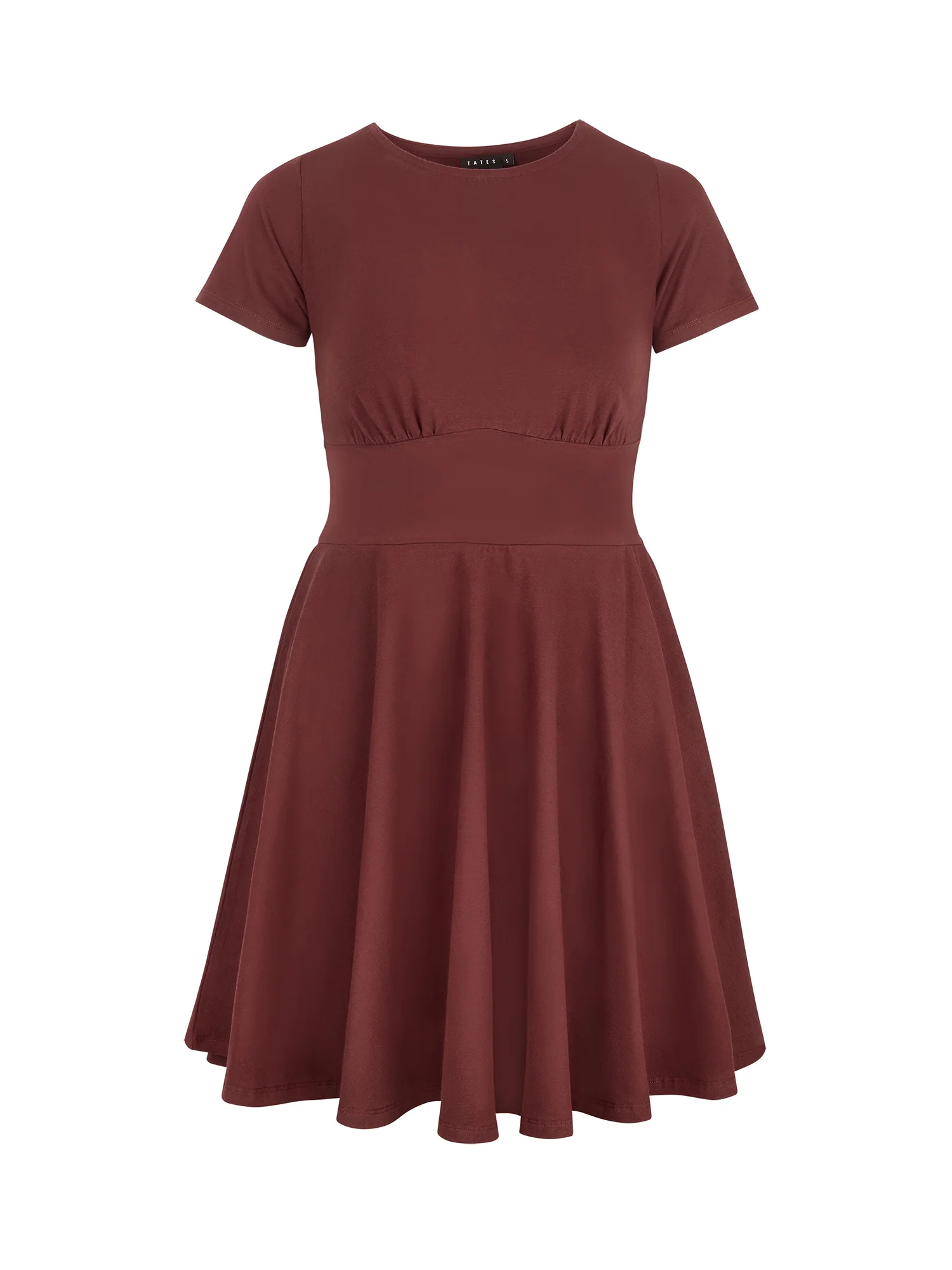 Classic Skort Kleid - Bordeaux - Image 3