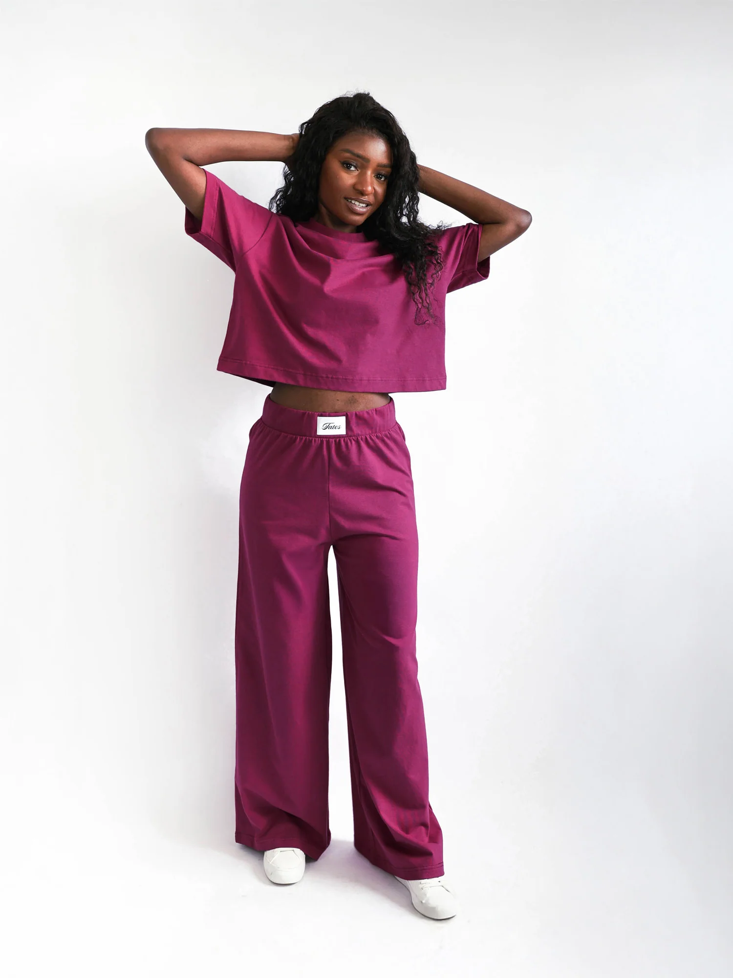 Crop T-Shirt – Berry - Image 3