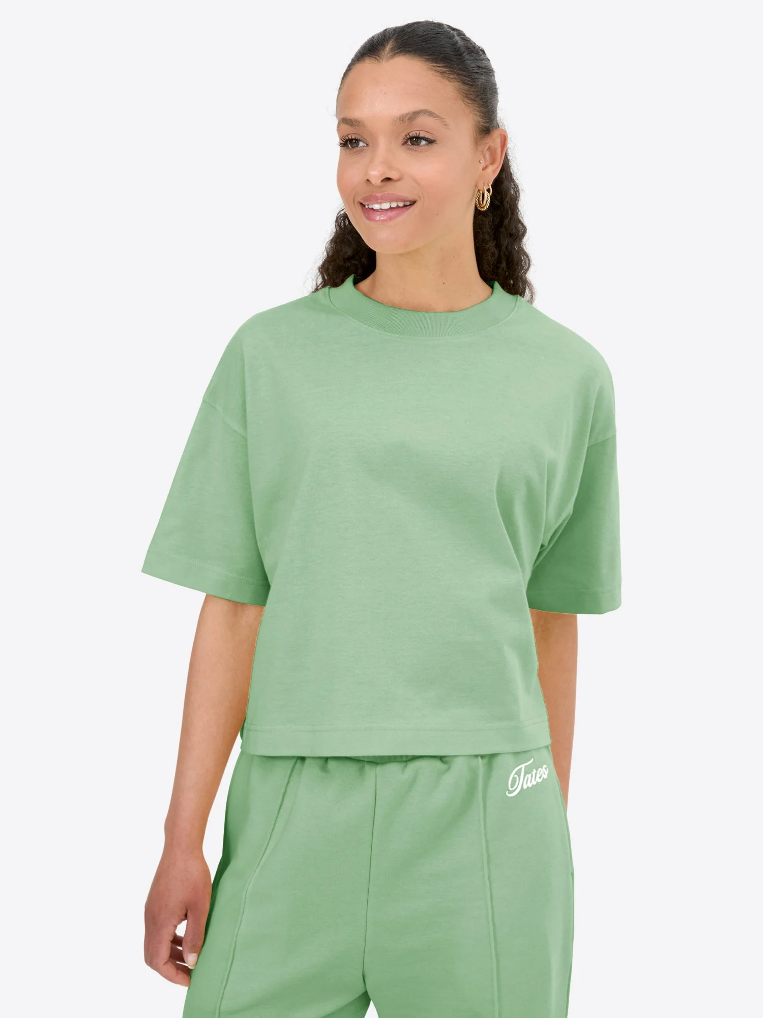 Crop T-Shirt – Matcha