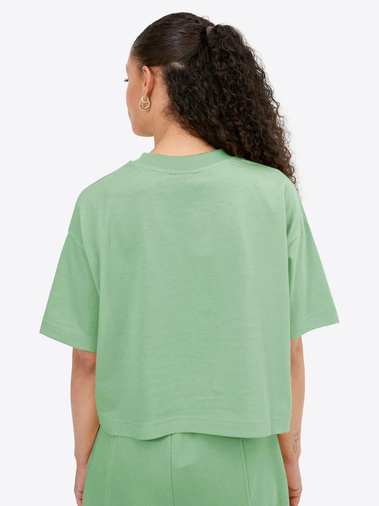 Crop T-Shirt – Matcha - Image 4