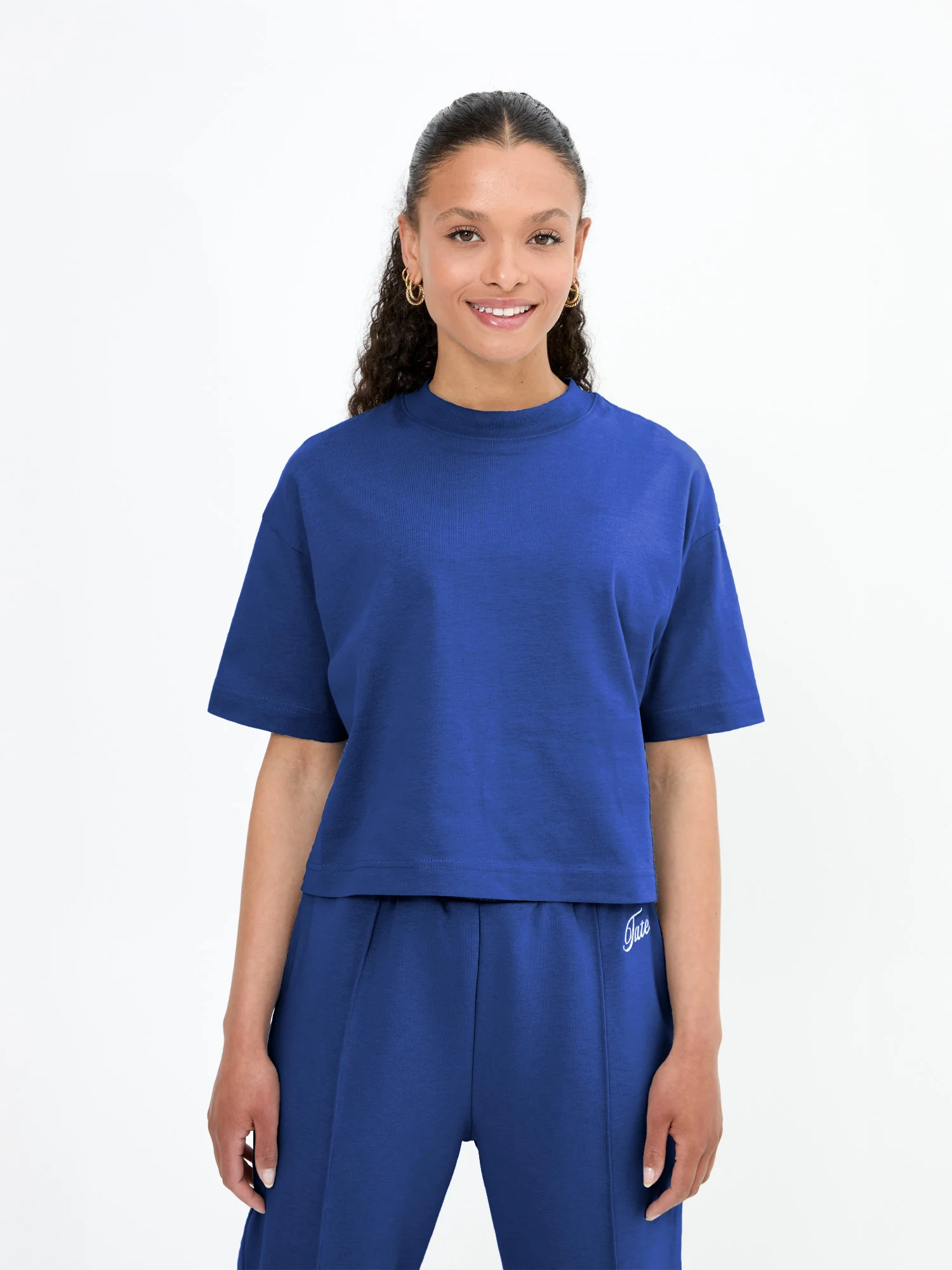 Crop T-Shirt – Navy