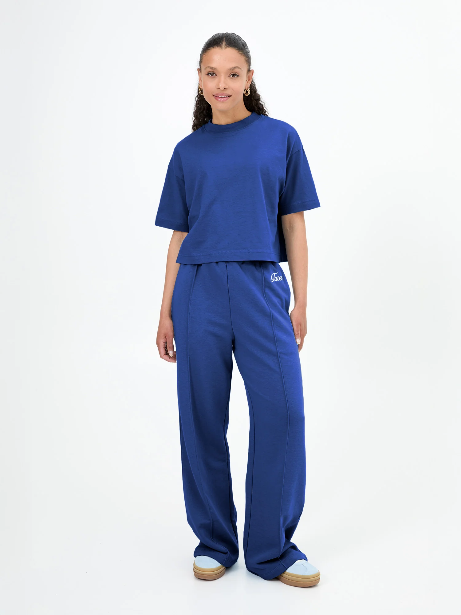 Crop T-Shirt – Navy - Image 3