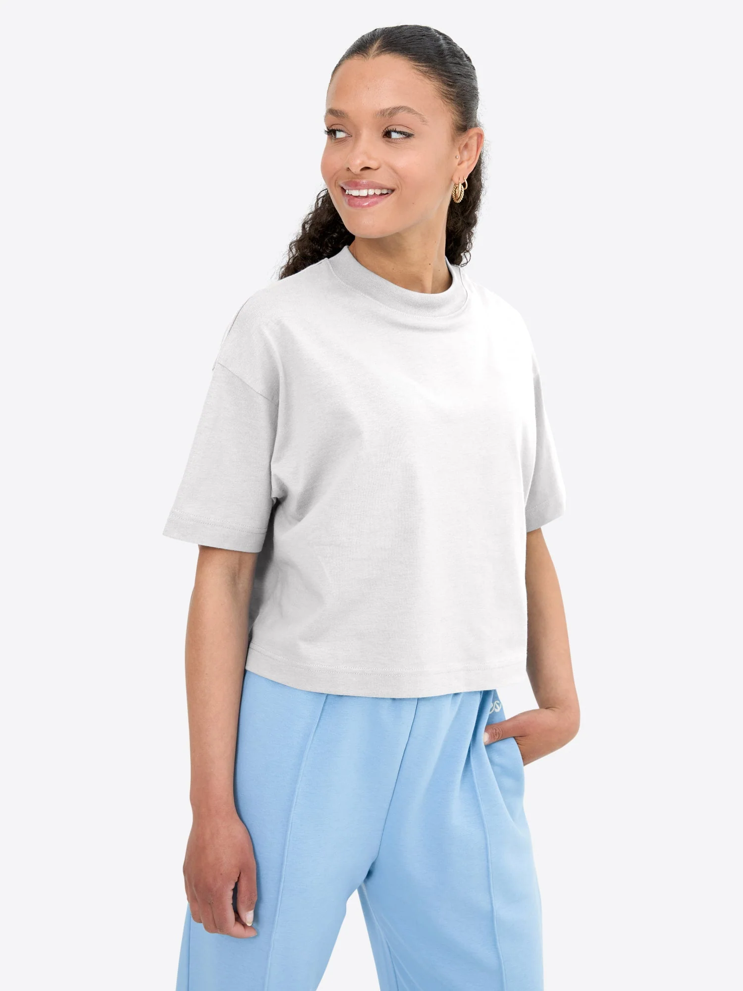 Crop T-Shirt – Off white