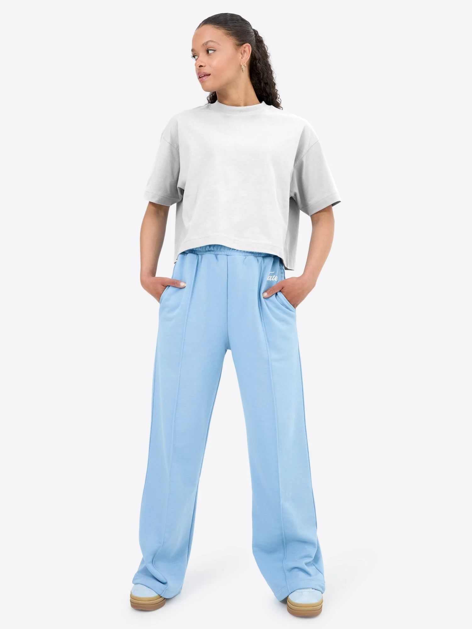 Crop T-Shirt – Off white - Image 3