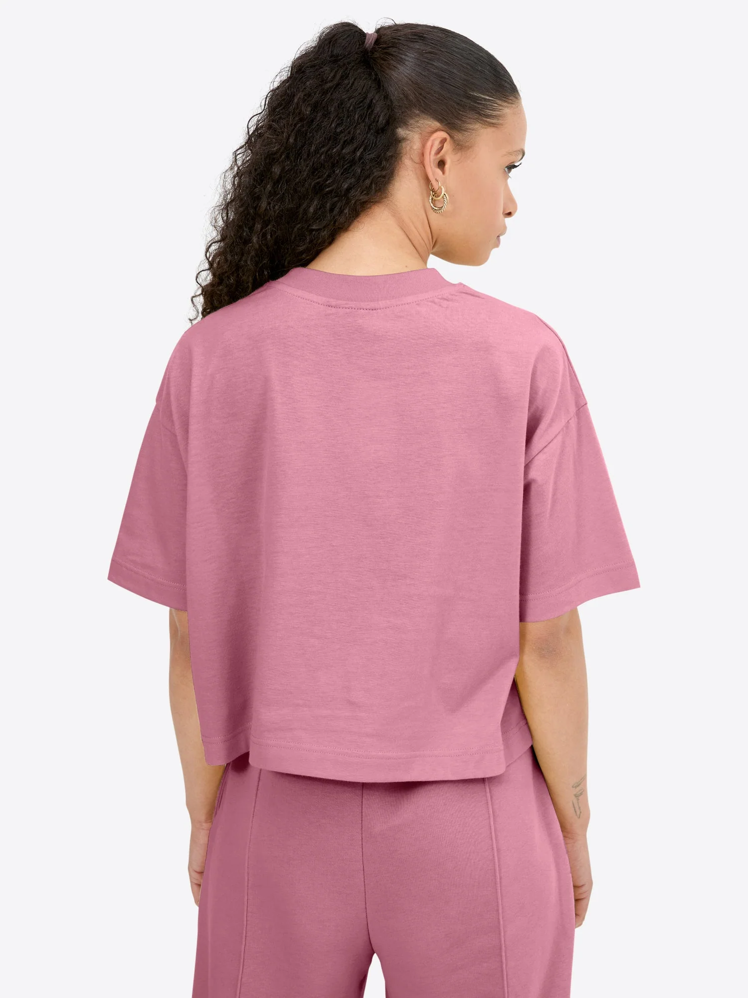 Crop T-Shirt – Rouge - Image 4