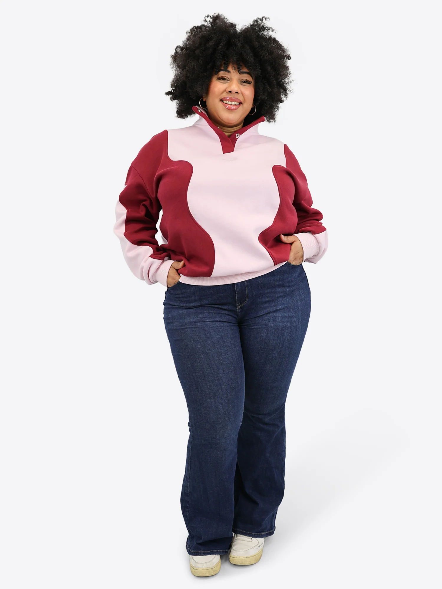 Duo Color Sweater