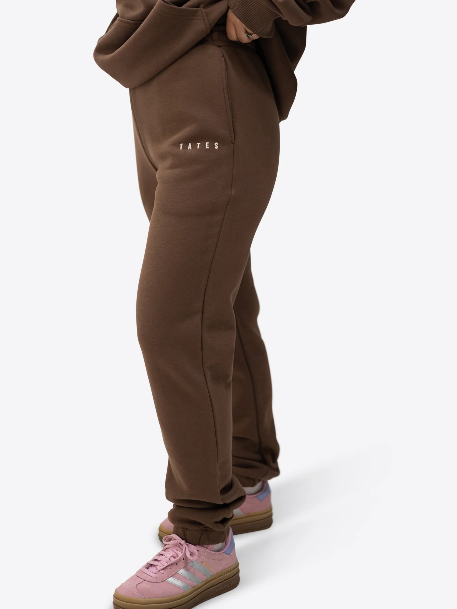 Jogginghose mit engem Bein – Chocolate