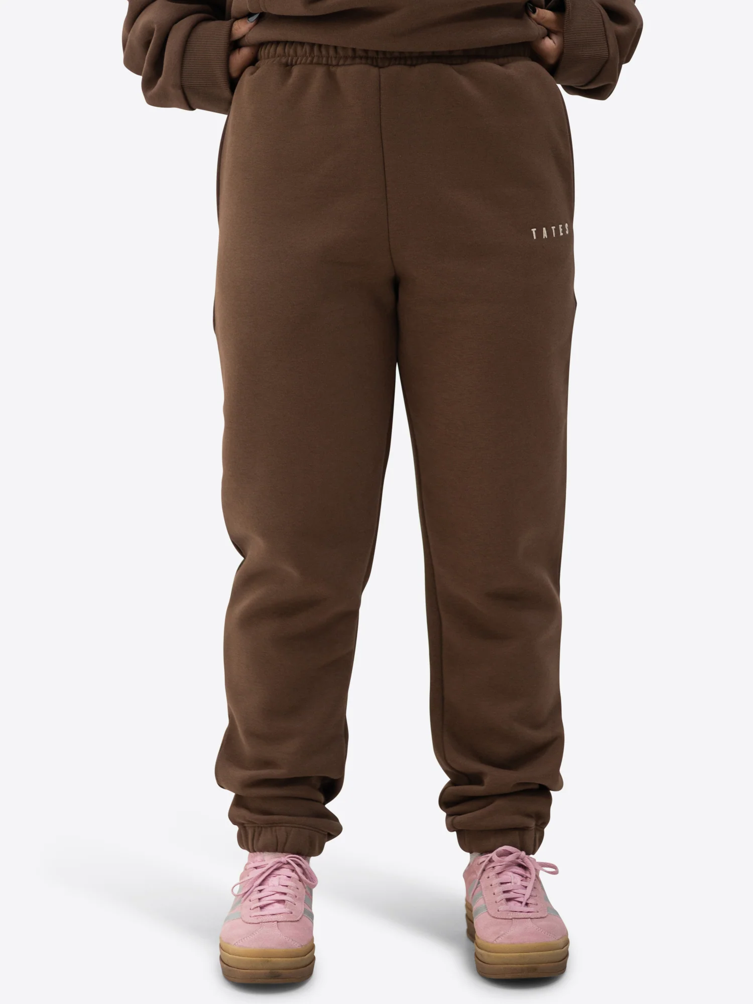 Jogginghose mit engem Bein – Chocolate - Image 3