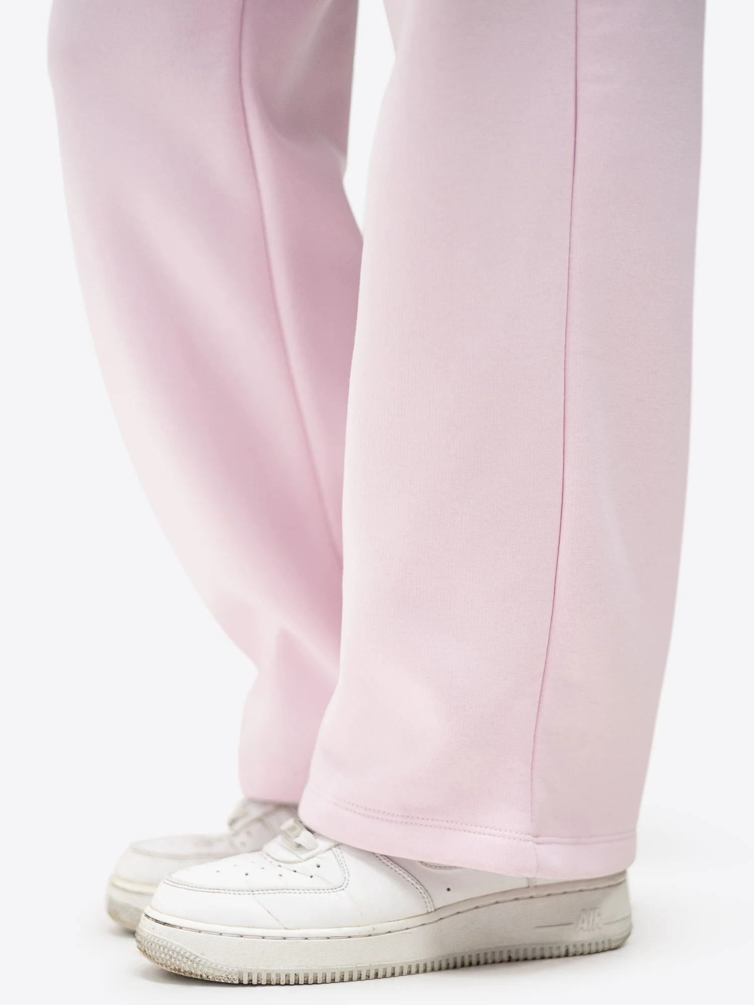 Jogginghose mit weitem Bein – Rosa - Image 5