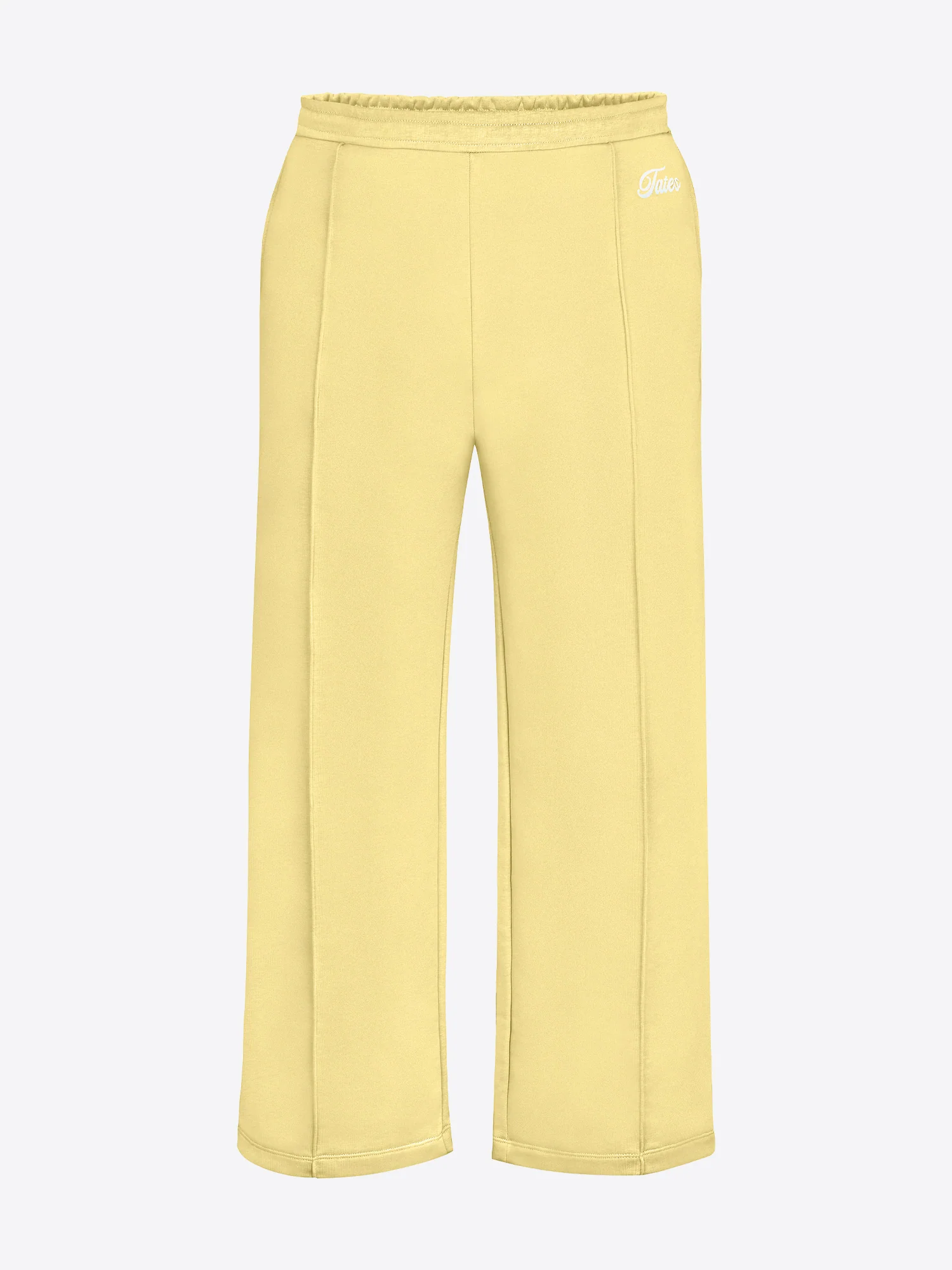 Light Jogginghose mit Biese – Butter Yellow - Image 2