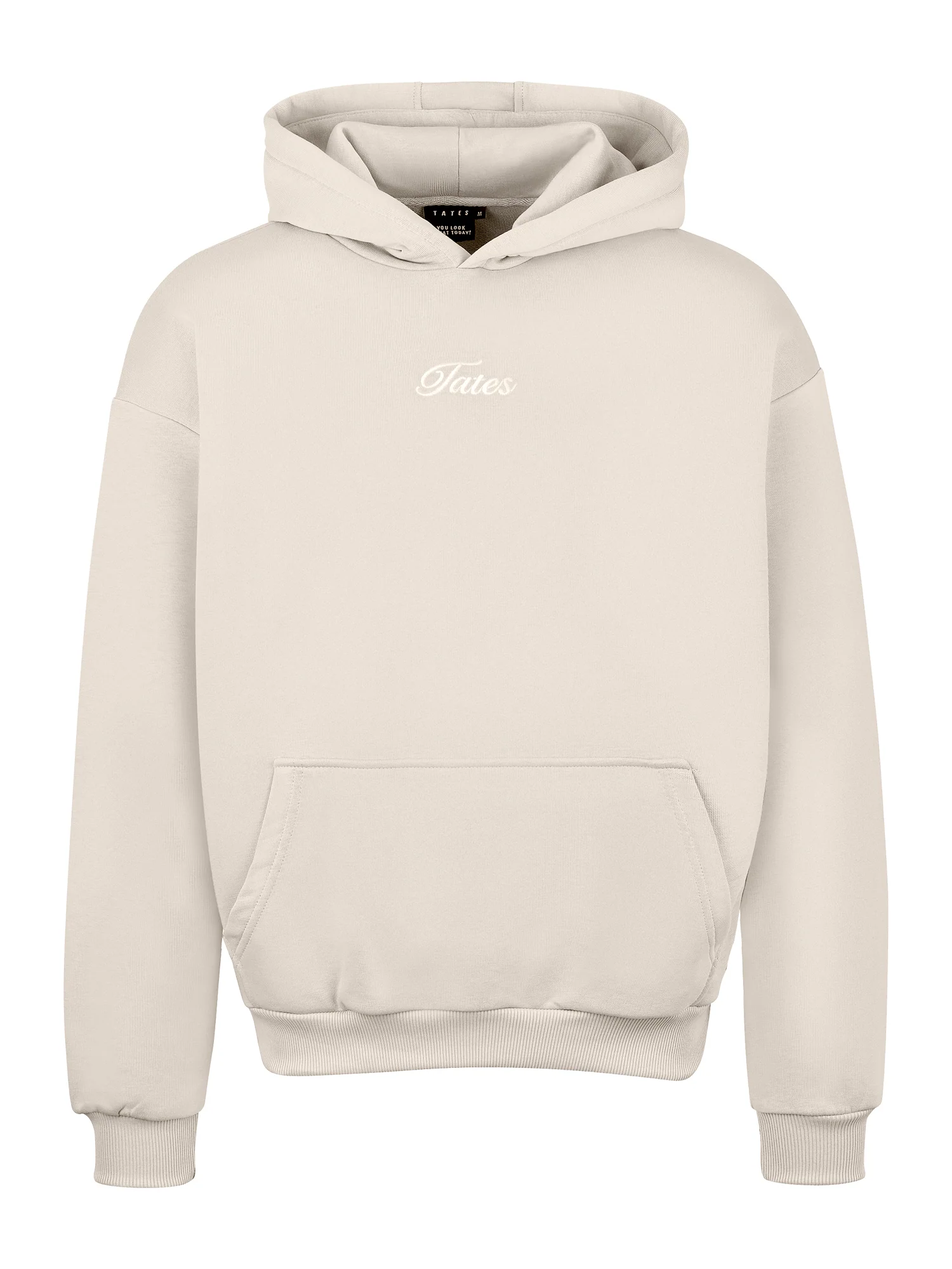 Light Regular Waistband Hoodie – Beige - Image 2