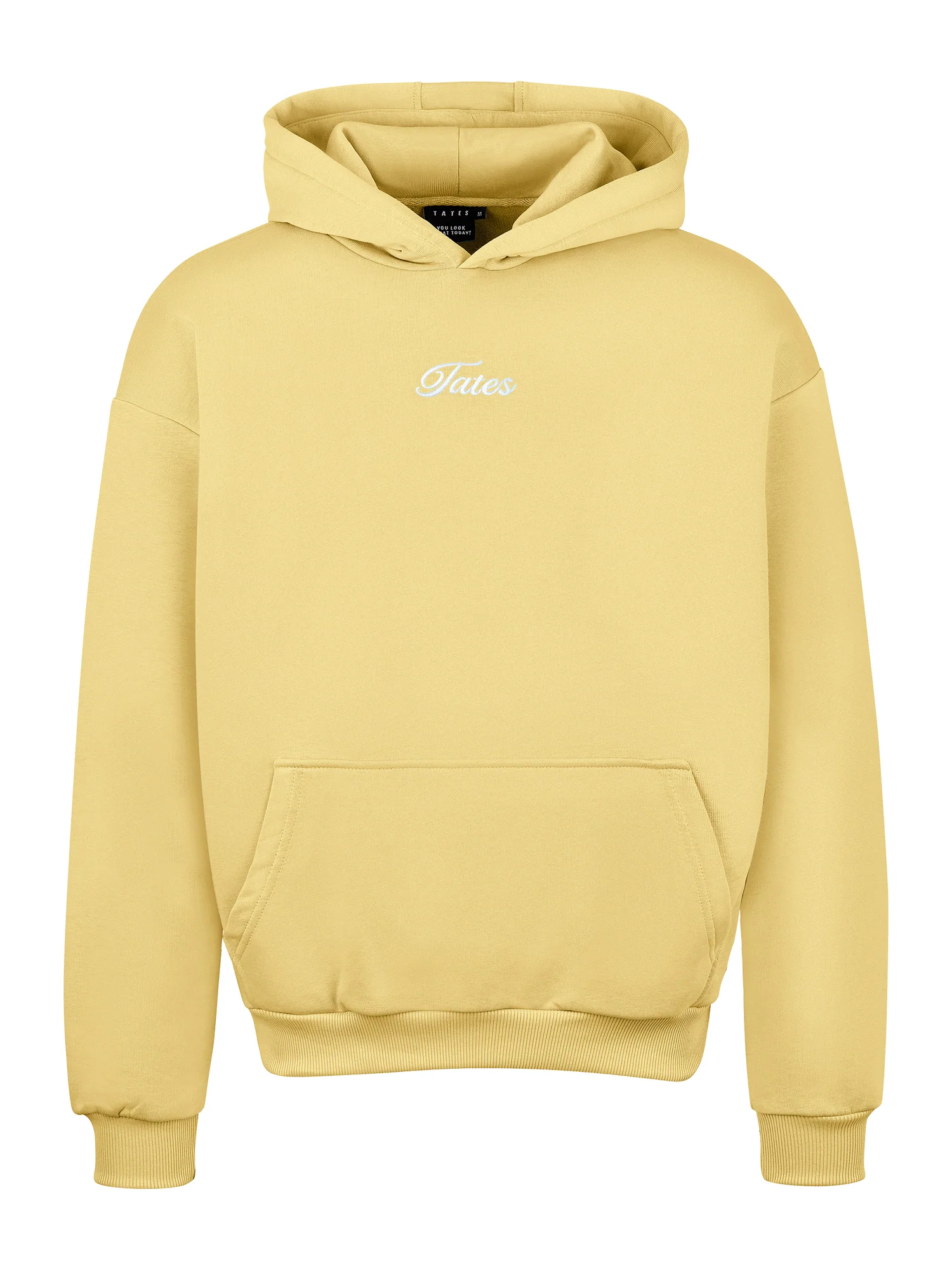 Light Regular Waistband Hoodie – Butter Yellow - Image 2