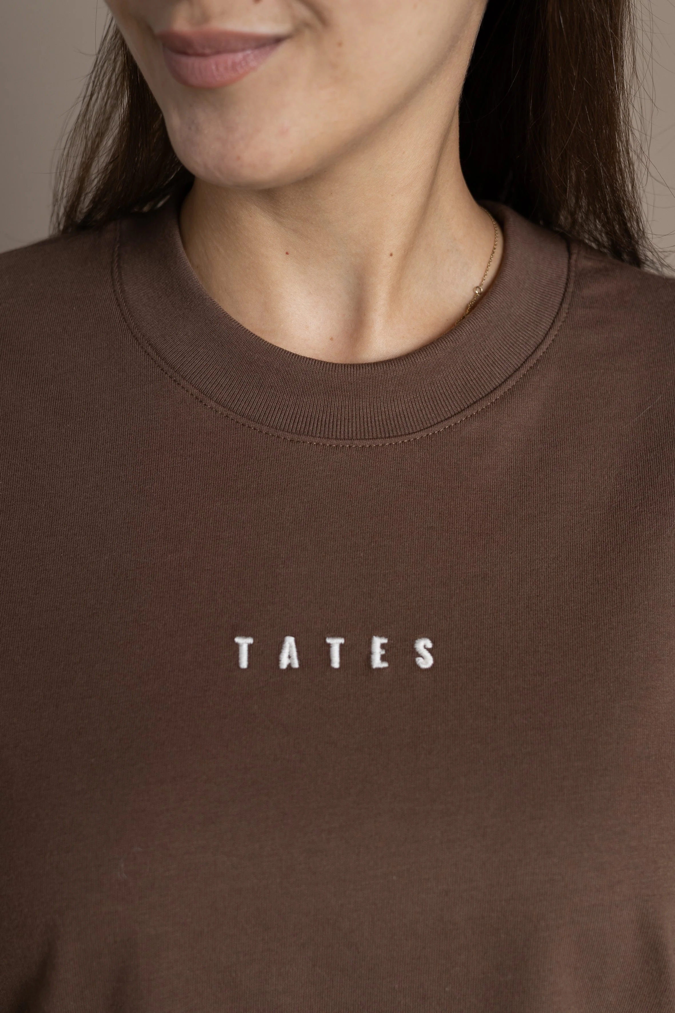 Oversized Longsleeve – Chocolate - Image 3