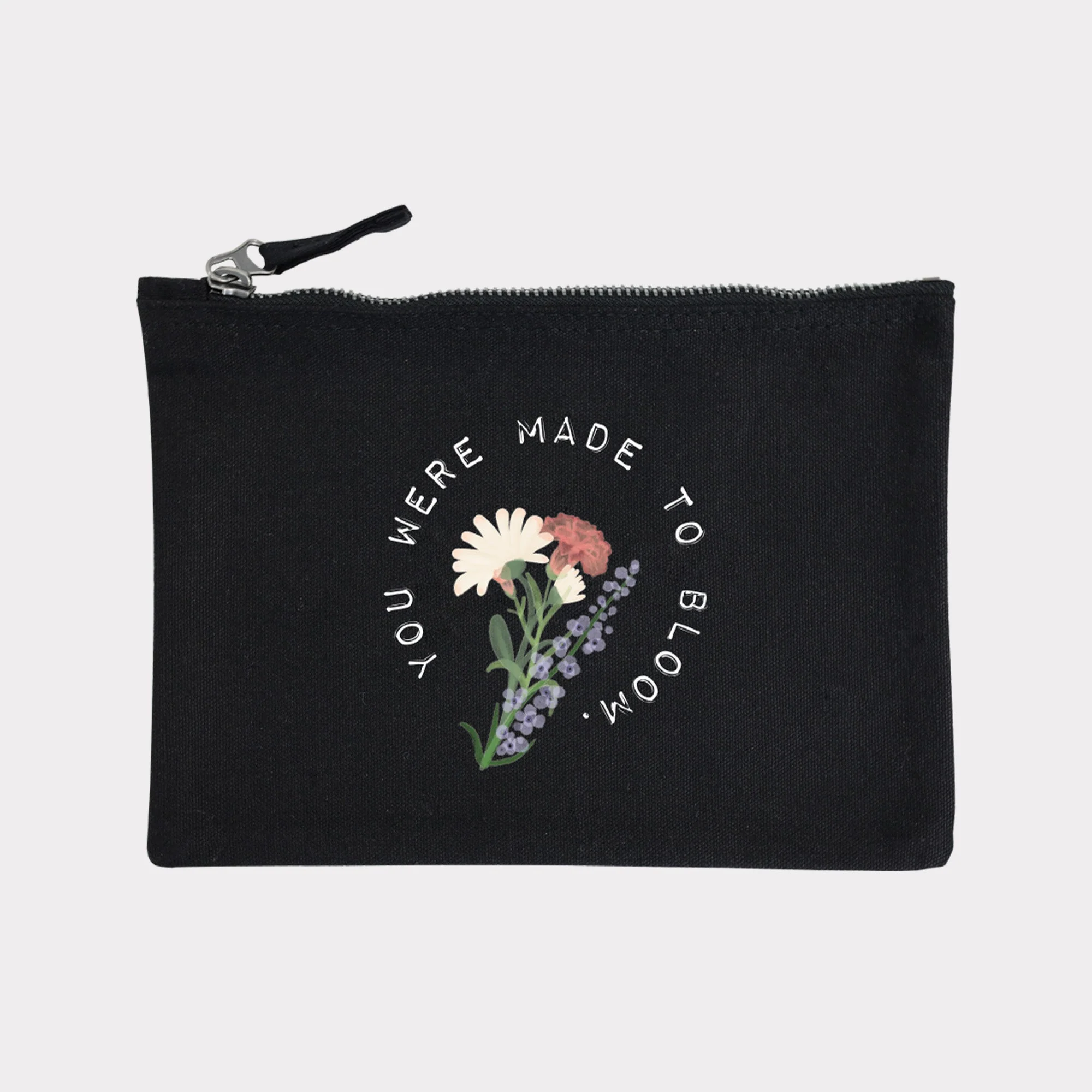 Mini bag "Birthflowers" – Schwarz - Image 2