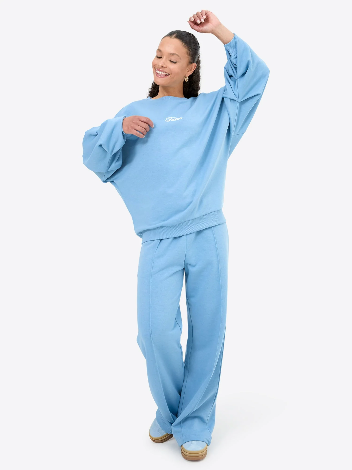 Light Sweater – Dusty Blue - Image 3