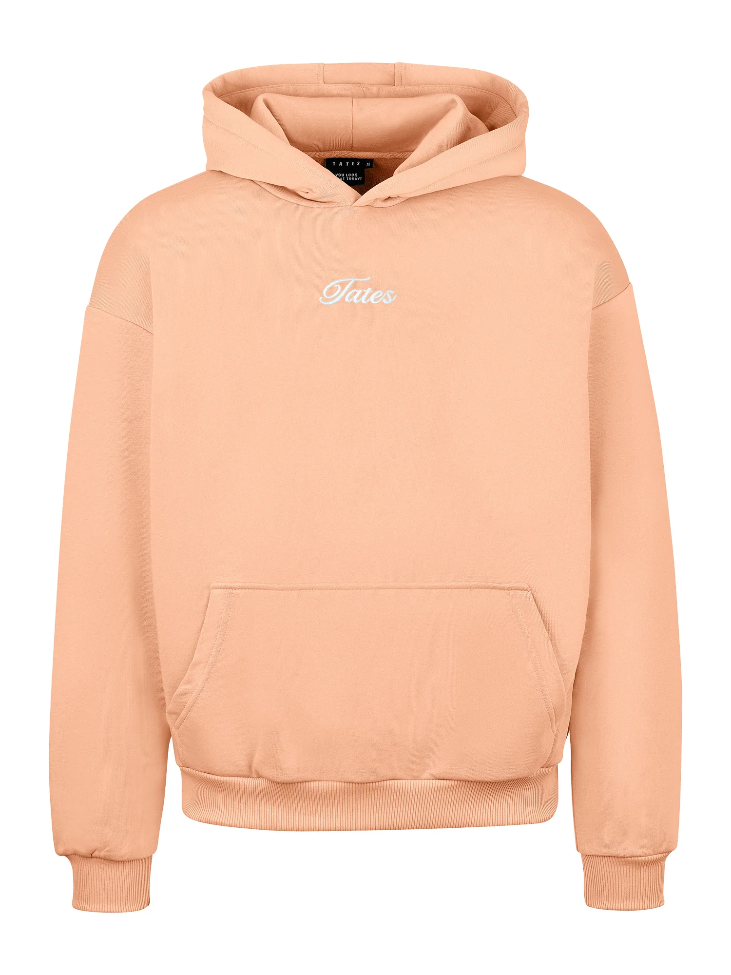 Light Wide Waistband Hoodie – Peach - Image 2
