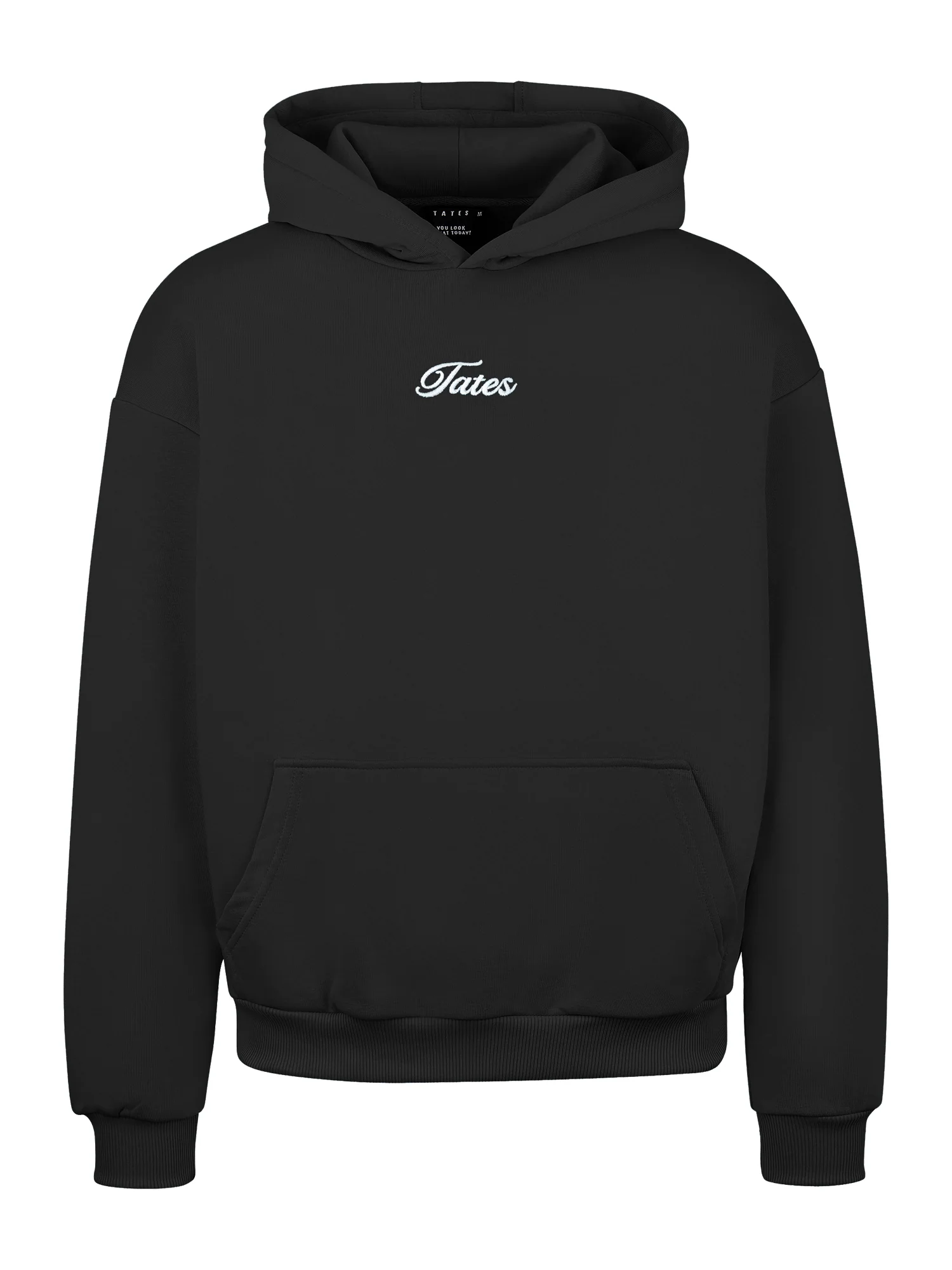 Light Wide Waistband Hoodie – Schwarz - Image 2