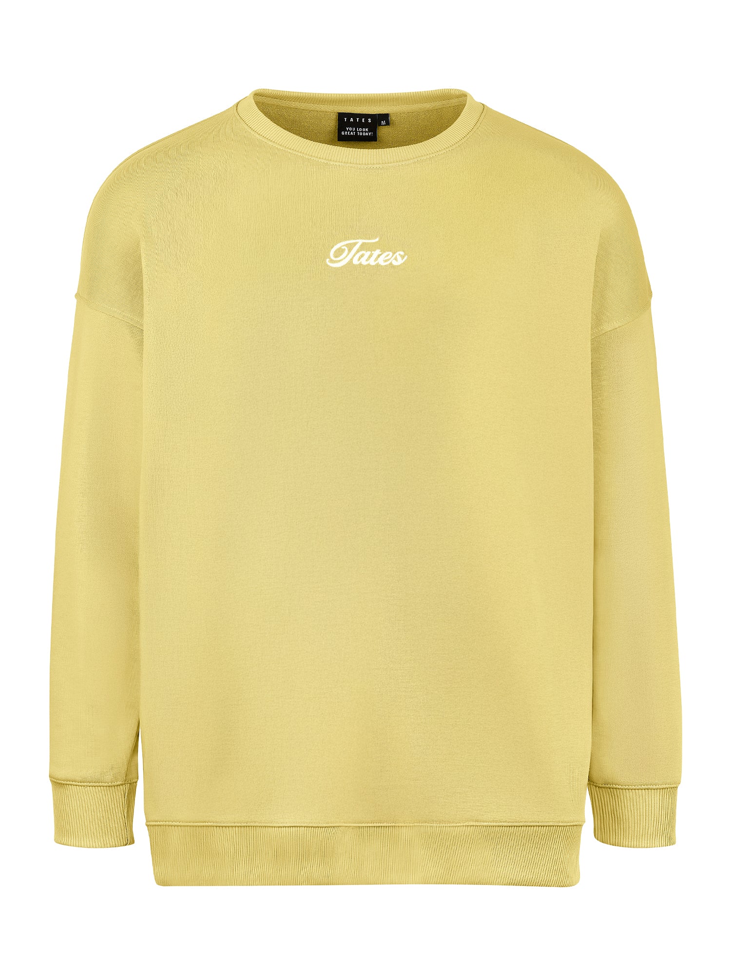 Light Wide Waistband Sweater – Butter Yellow - Image 2