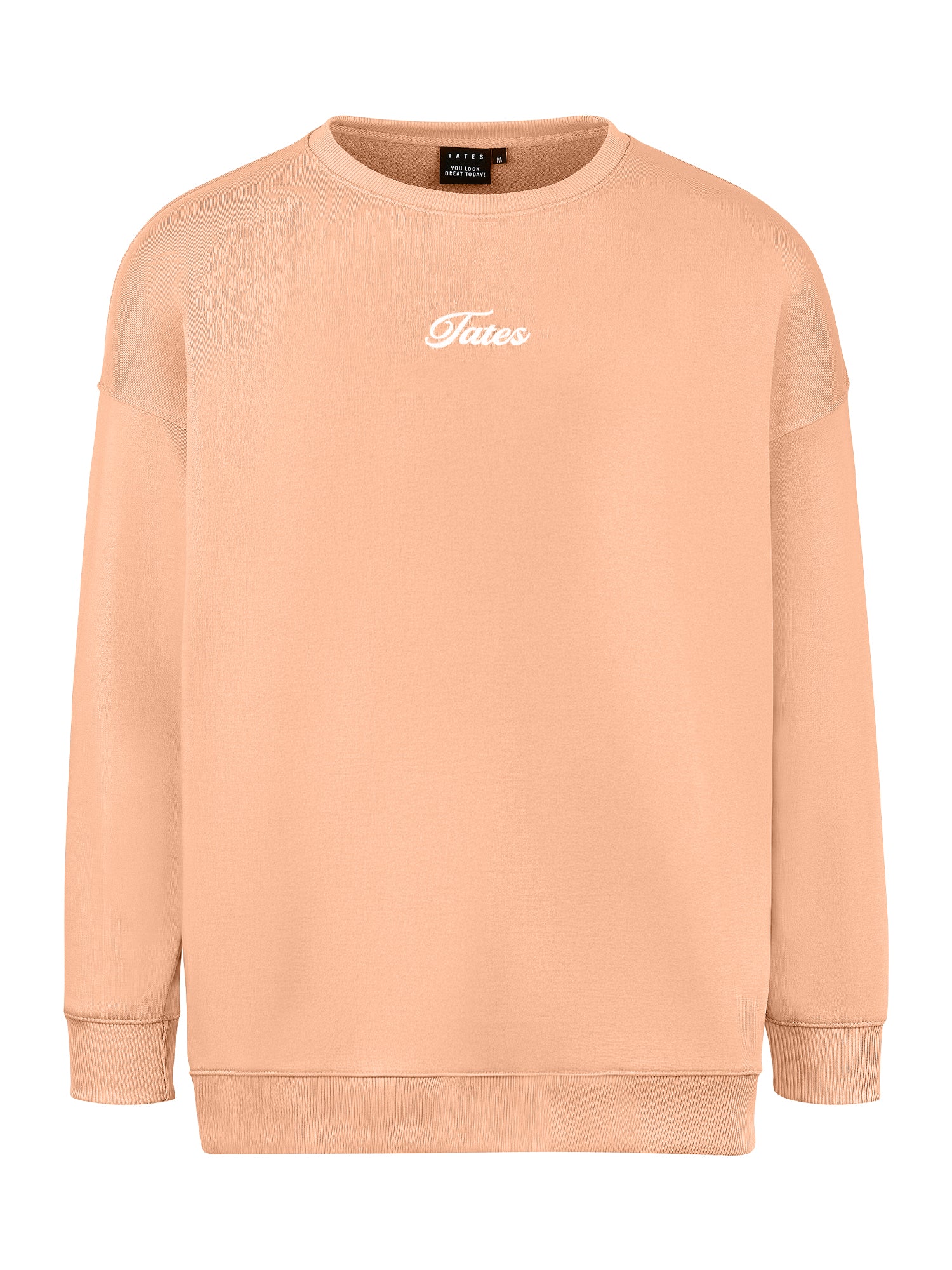 Light Wide Waistband Sweater – Peach - Image 2