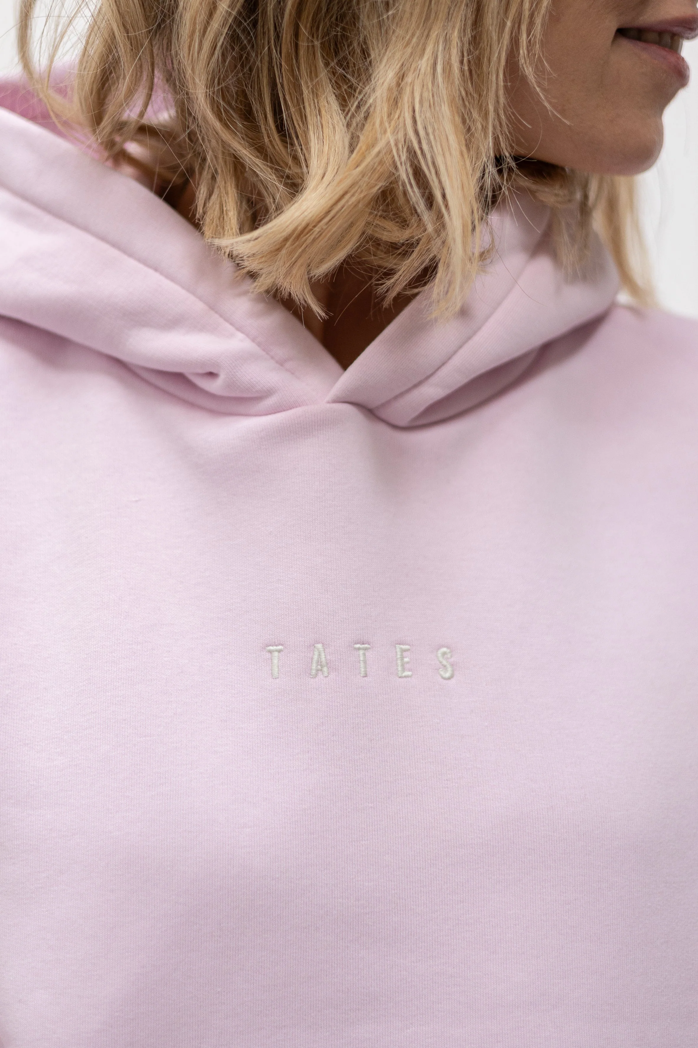 Regular Waistband Hoodie "I allow myself" – Rosa - Image 3