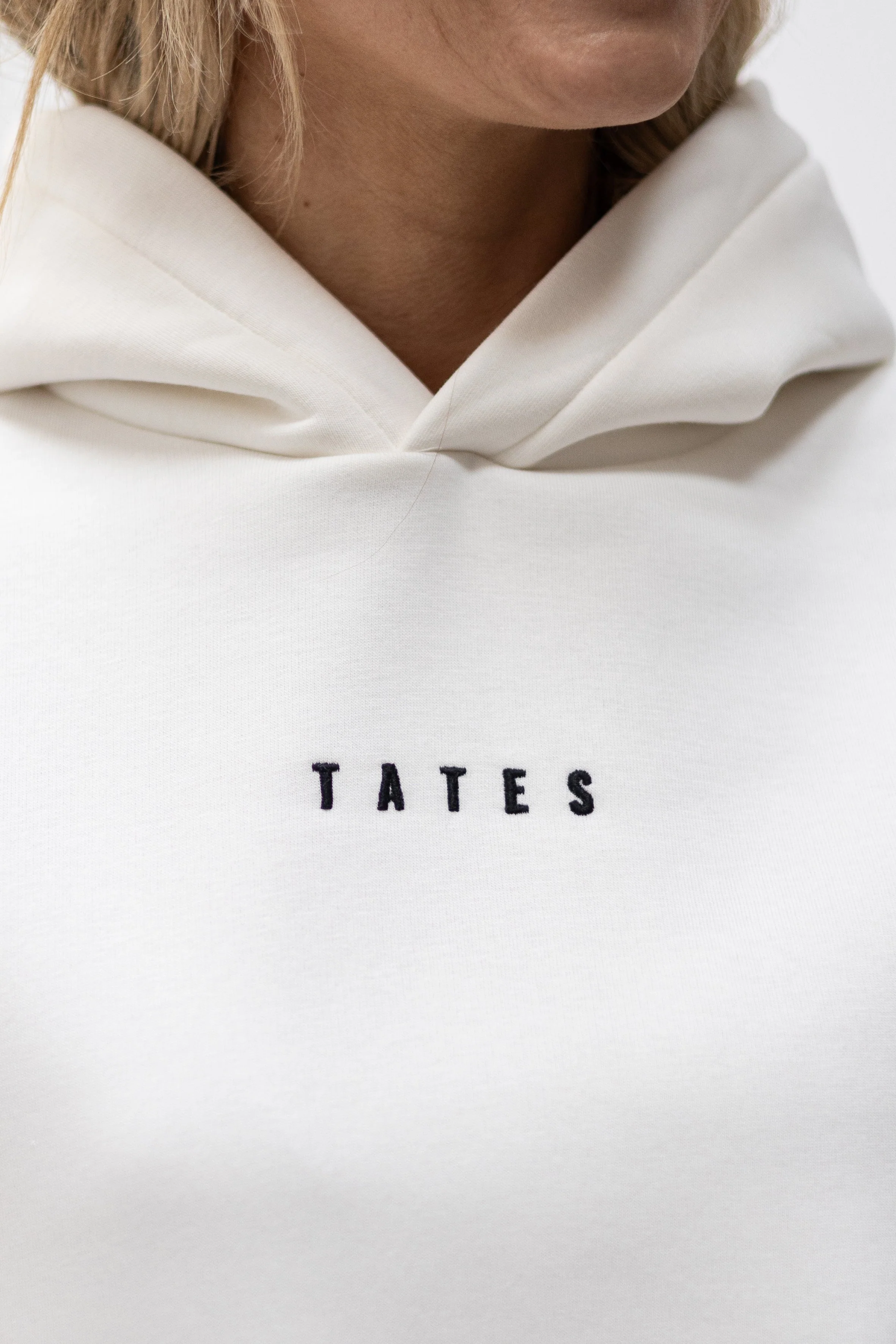 Regular Waistband Hoodie "Stay kind" – Off white - Image 3