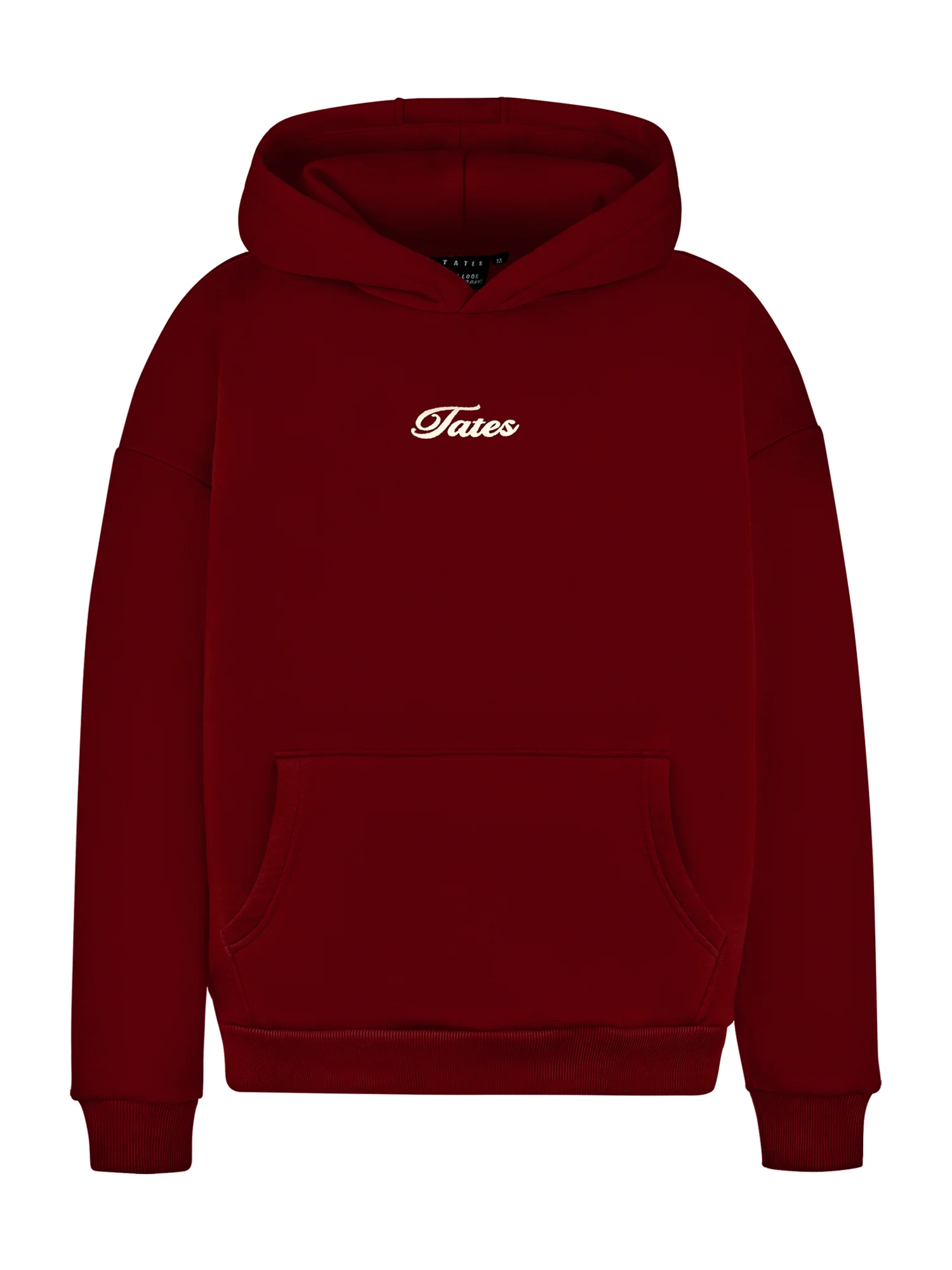 Wide Waistband Hoodie 2.0 – Cranberry - Image 2