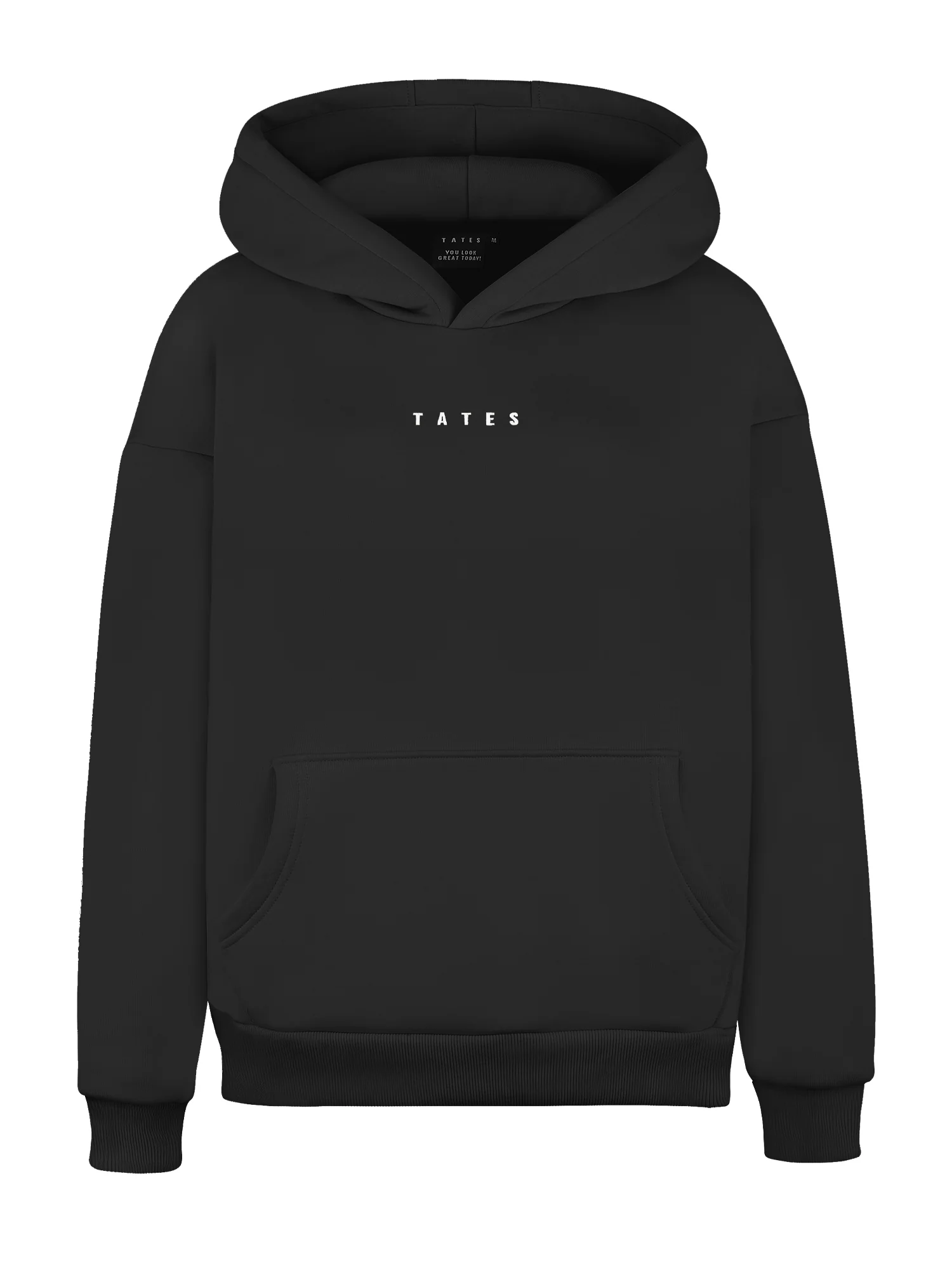 Wide Waistband Hoodie 2.0 – Schwarz - Image 2