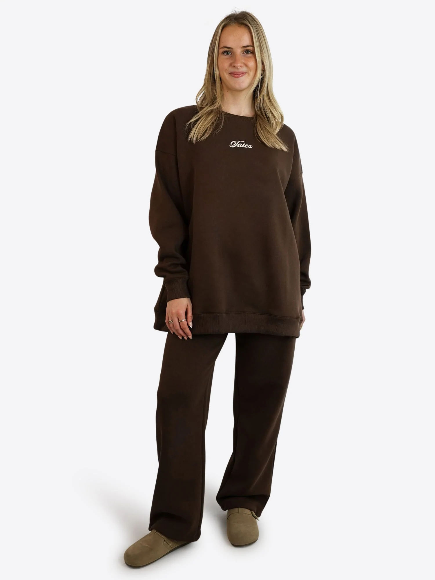 Wide Waistband Sweater 2.0 – Espresso - Image 3
