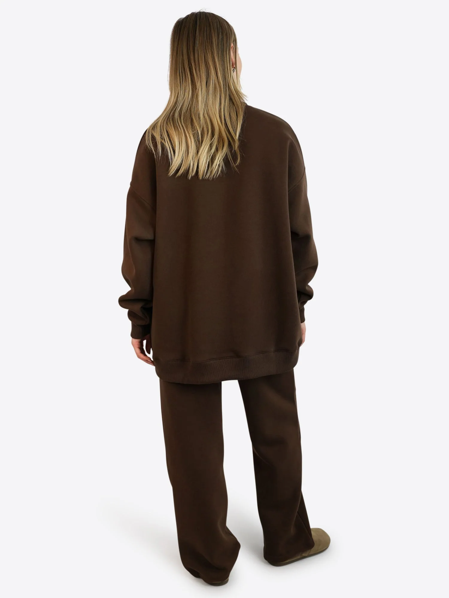 Wide Waistband Sweater 2.0 – Espresso - Image 4