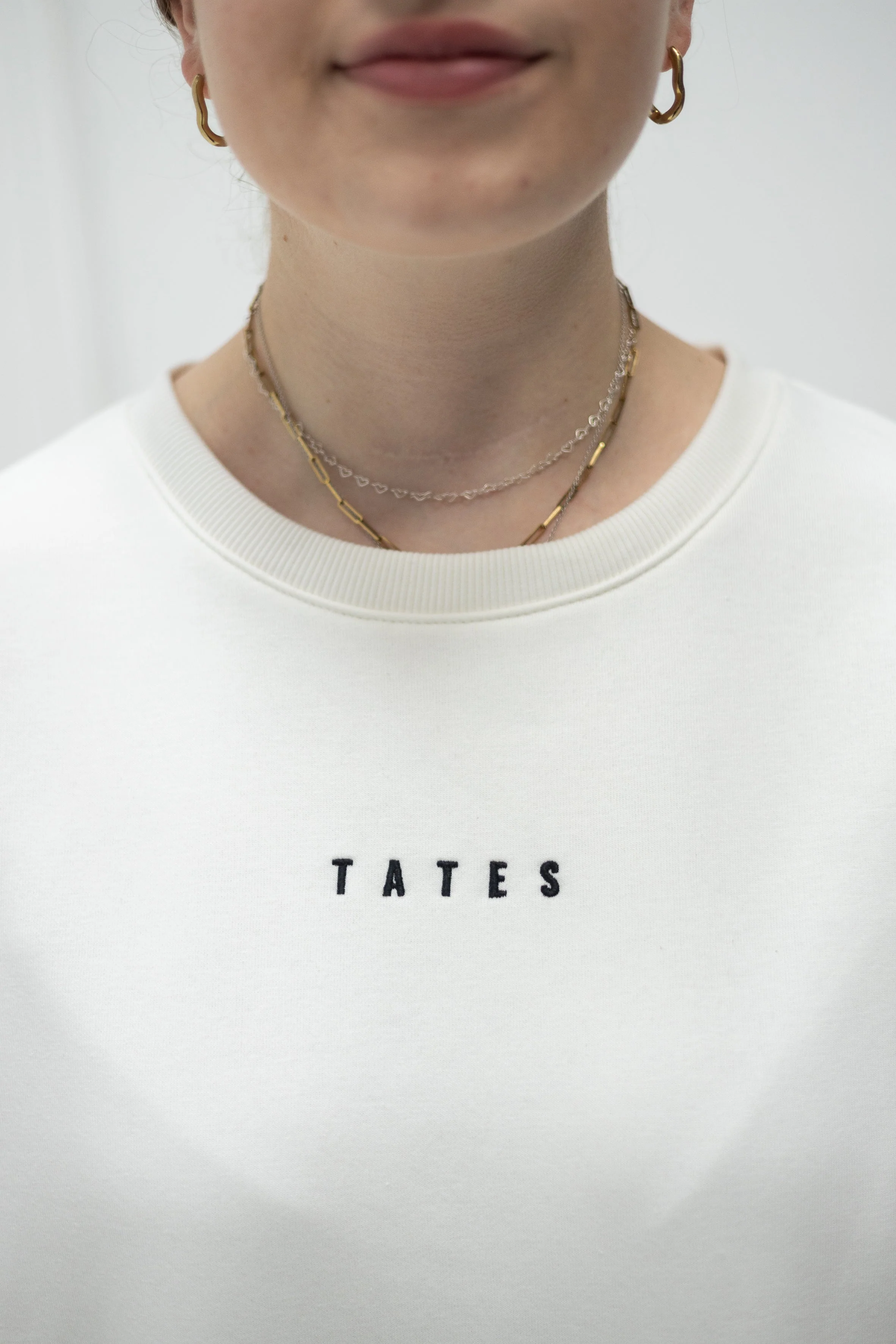 Wide Waistband Sweater – Off white - Image 3