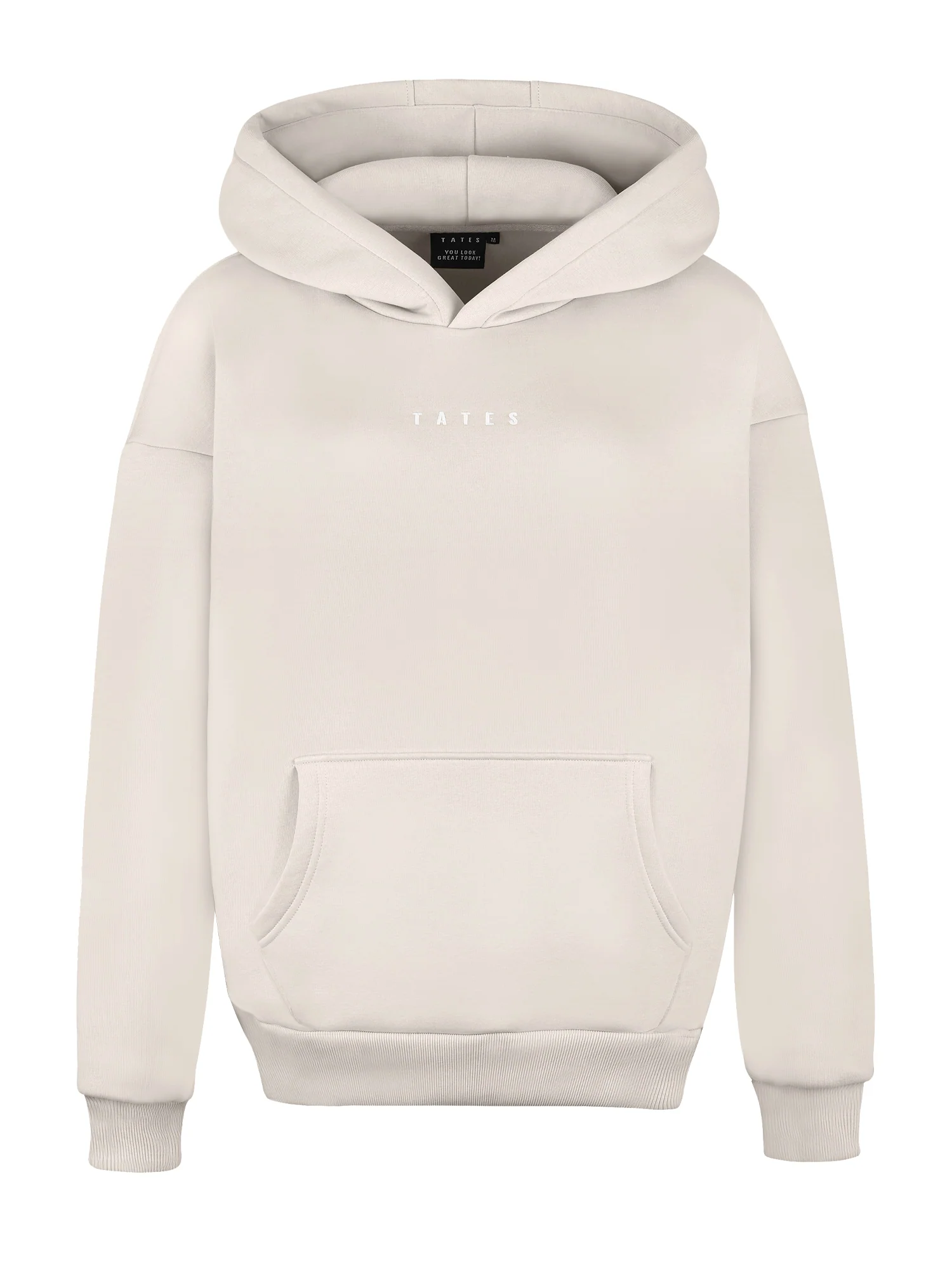 Regular Waistband Hoodie 2.0 – Beige - Image 2